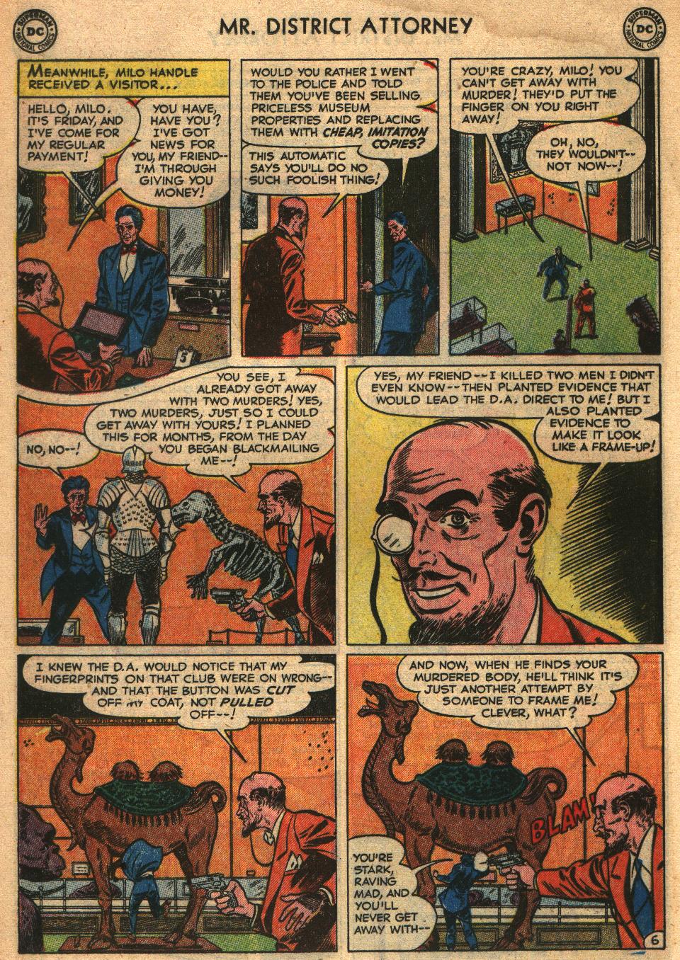 Read online Mr. District Attorney comic -  Issue #26 - 18