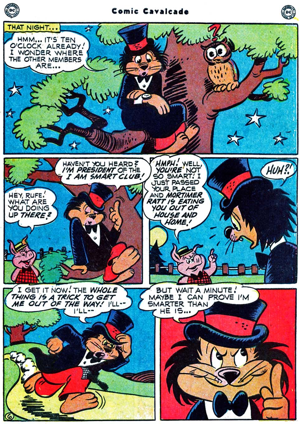 Read online Comic Cavalcade comic -  Issue #39 - 47