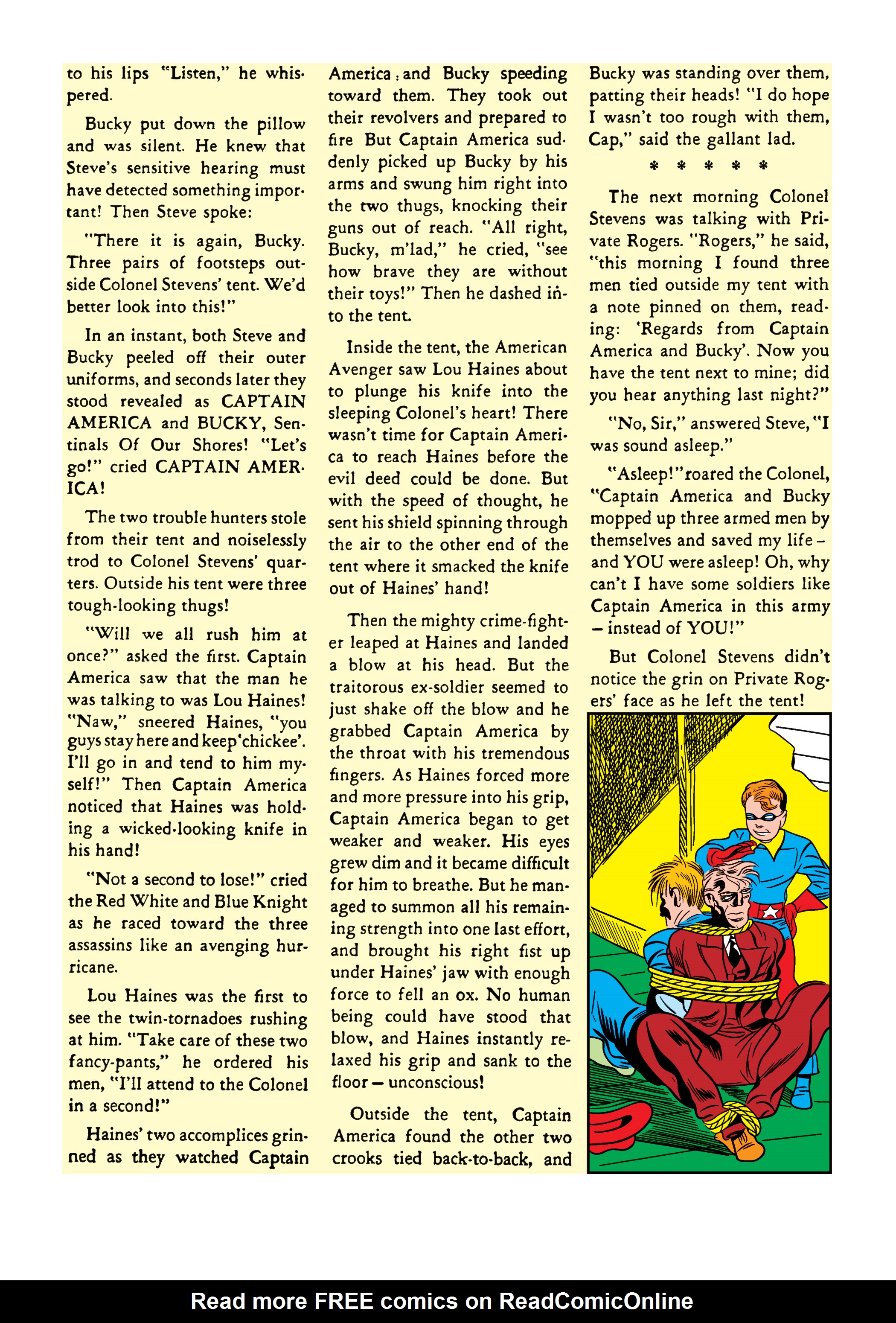 Read online Marvel Masterworks: Golden Age Captain America comic -  Issue # TPB 1 (Part 2) - 80