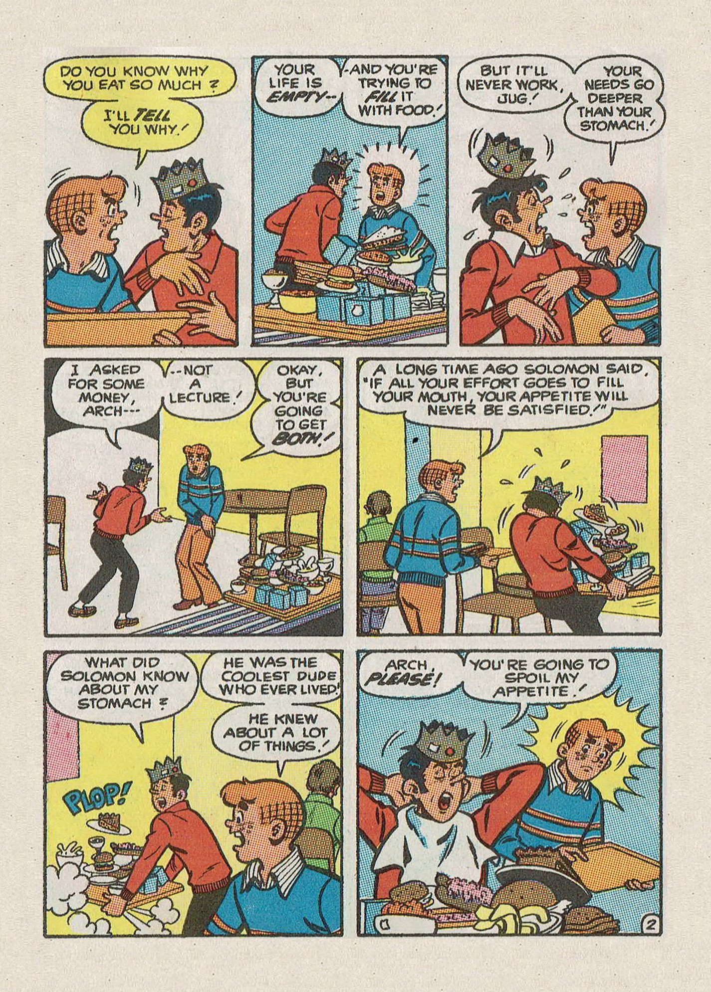 Read online Jughead Jones Comics Digest comic -  Issue #68 - 51