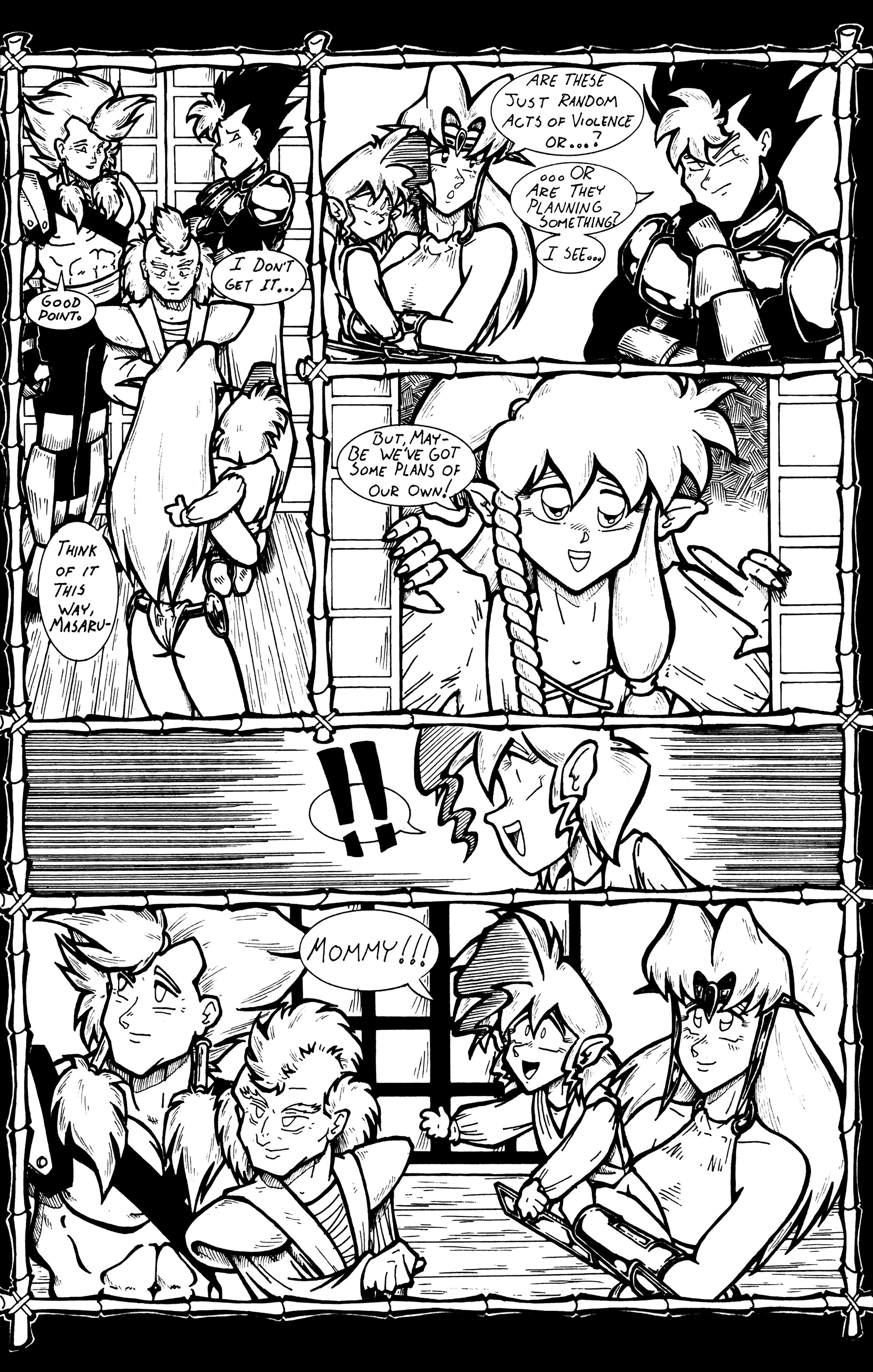 Read online Druid Warrior Grace comic -  Issue # Full - 16