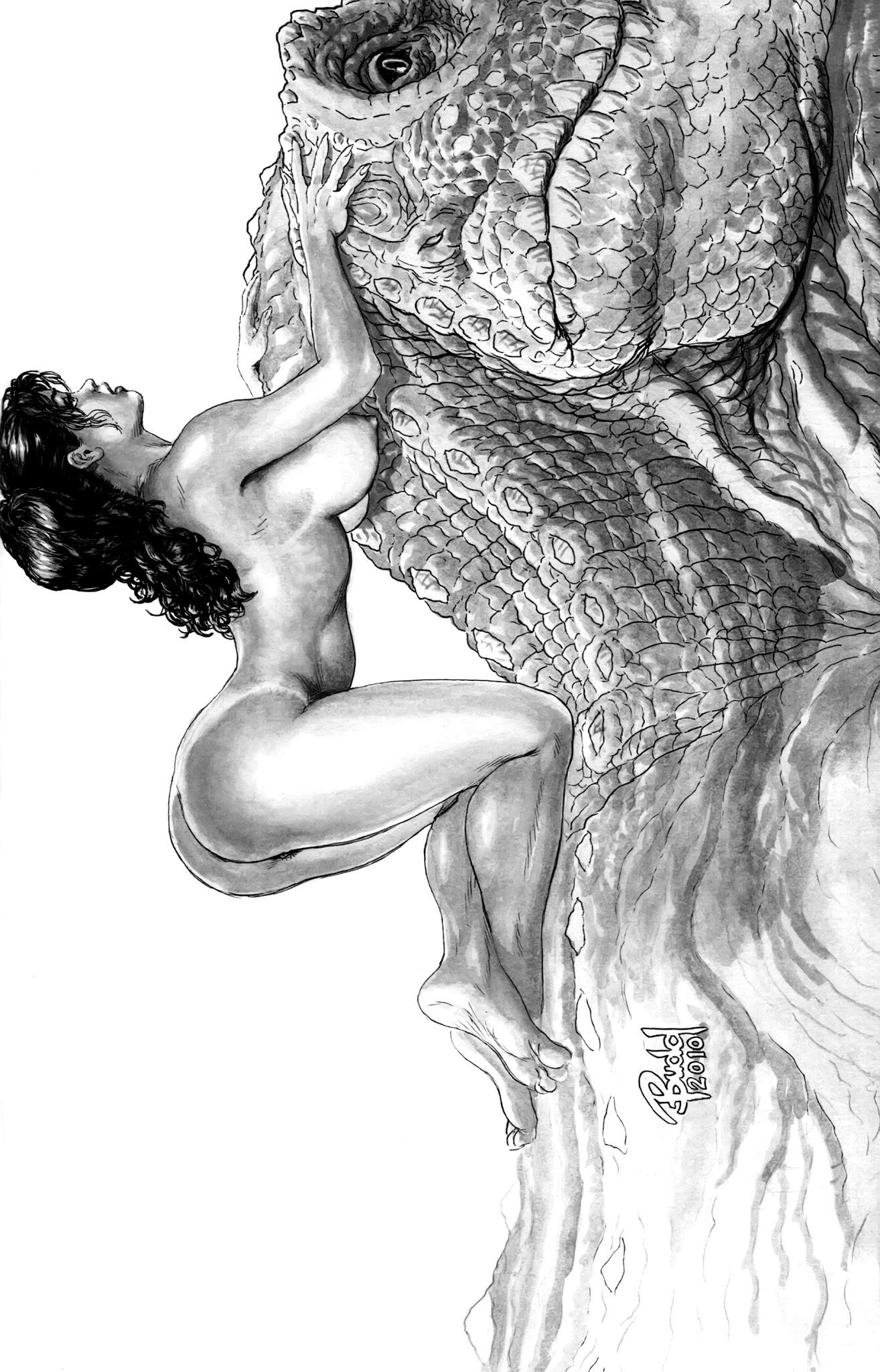 Read online Cavewoman: Prehistoric Pinups comic -  Issue #7 - 16