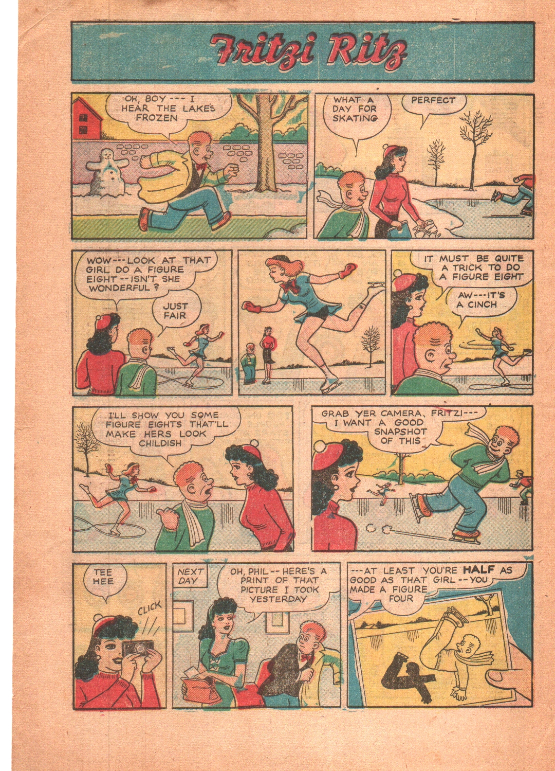 Read online Fritzi Ritz (1953) comic -  Issue #51 - 32