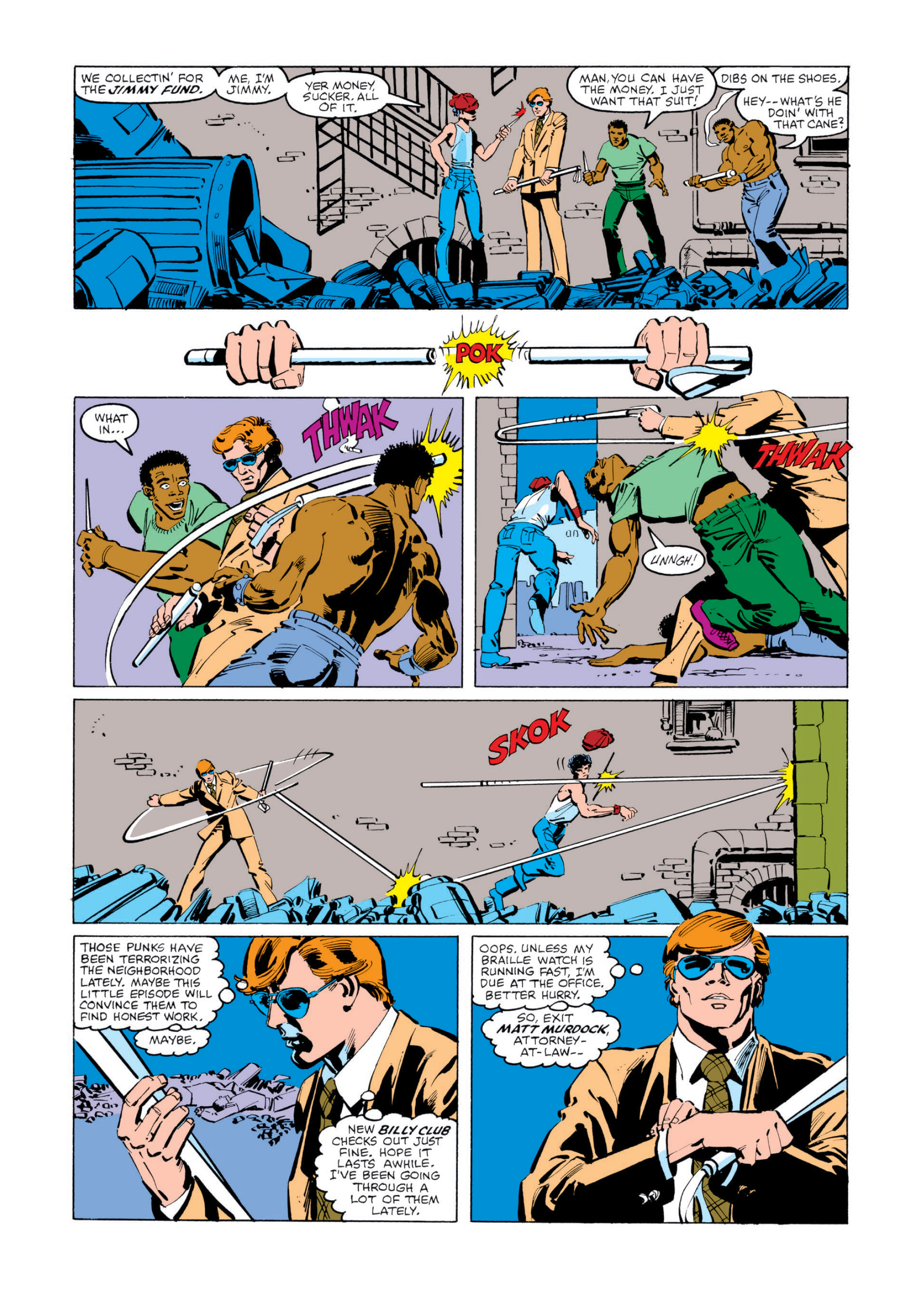Read online Marvel Masterworks: Daredevil comic -  Issue # TPB 16 (Part 1) - 9