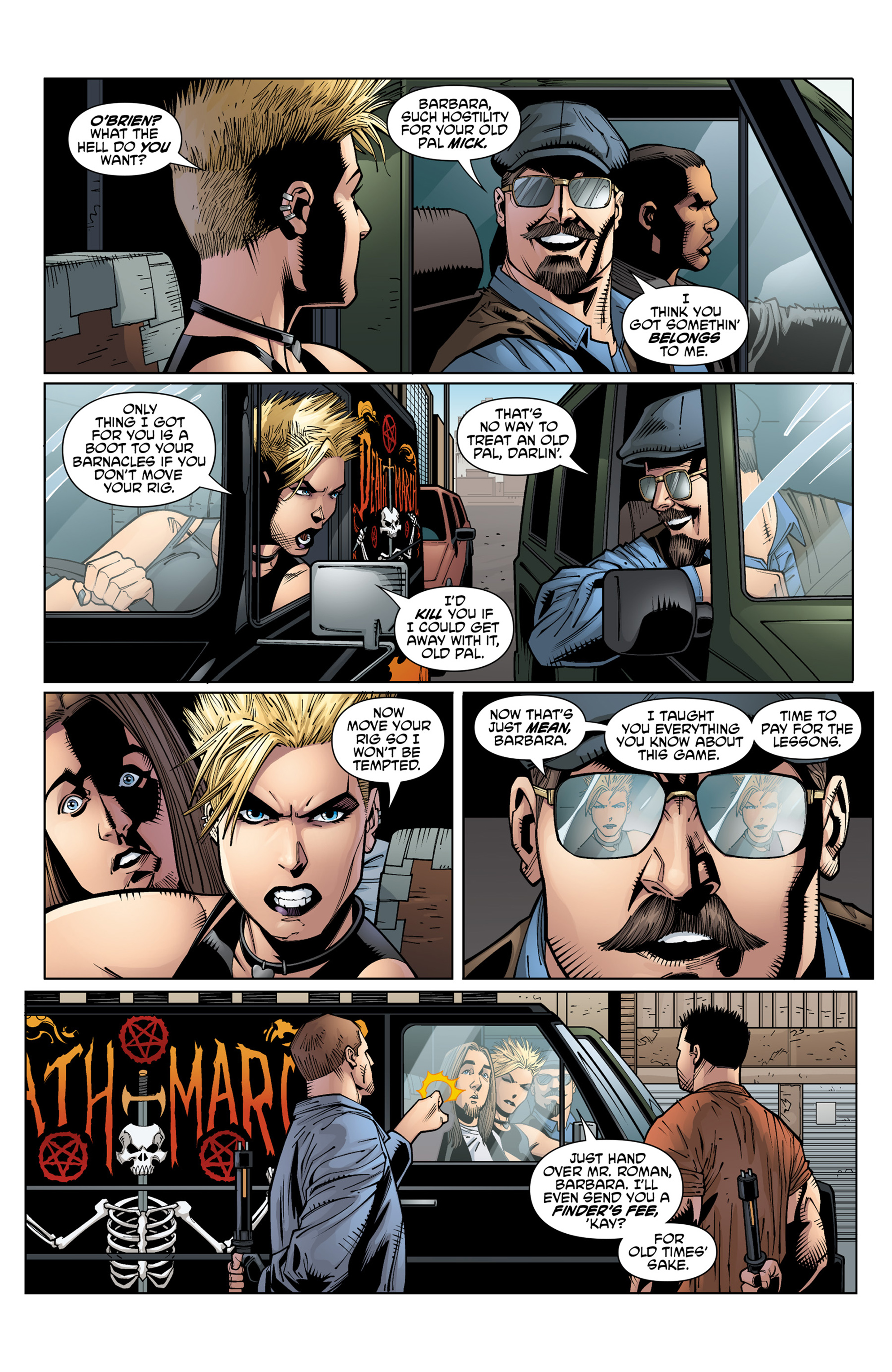 Read online Barb Wire (2015) comic -  Issue #6 - 14