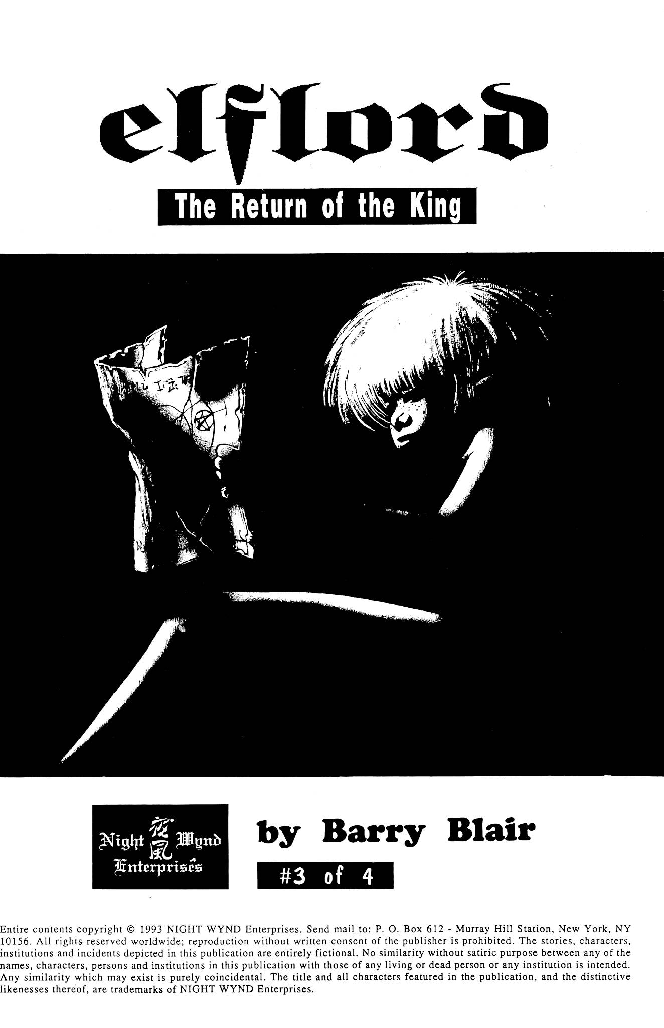 Read online Elflord: Return of the King comic -  Issue #3 - 2