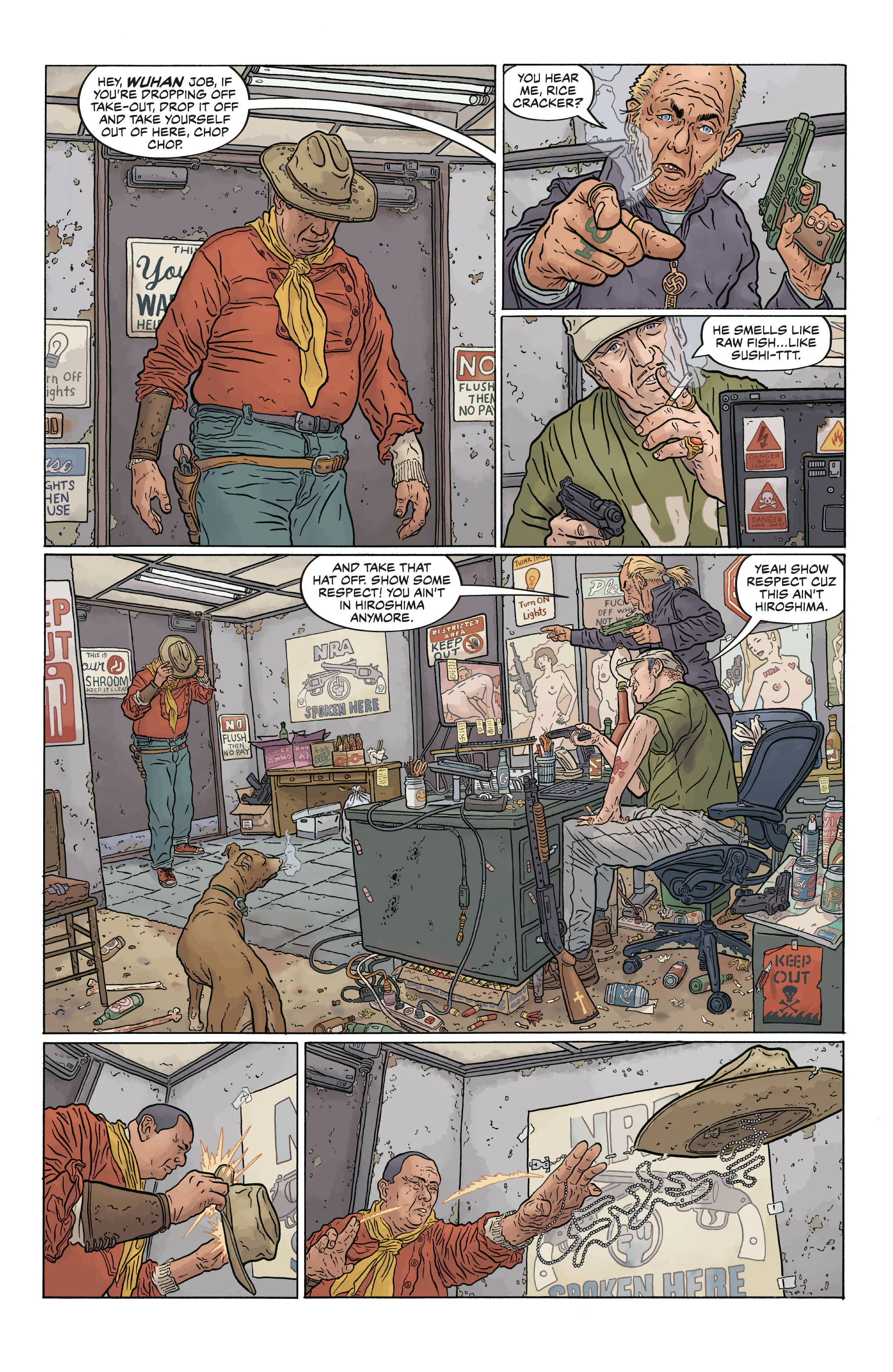 Read online Shaolin Cowboy: Cruel to Be Kin comic -  Issue #5 - 11