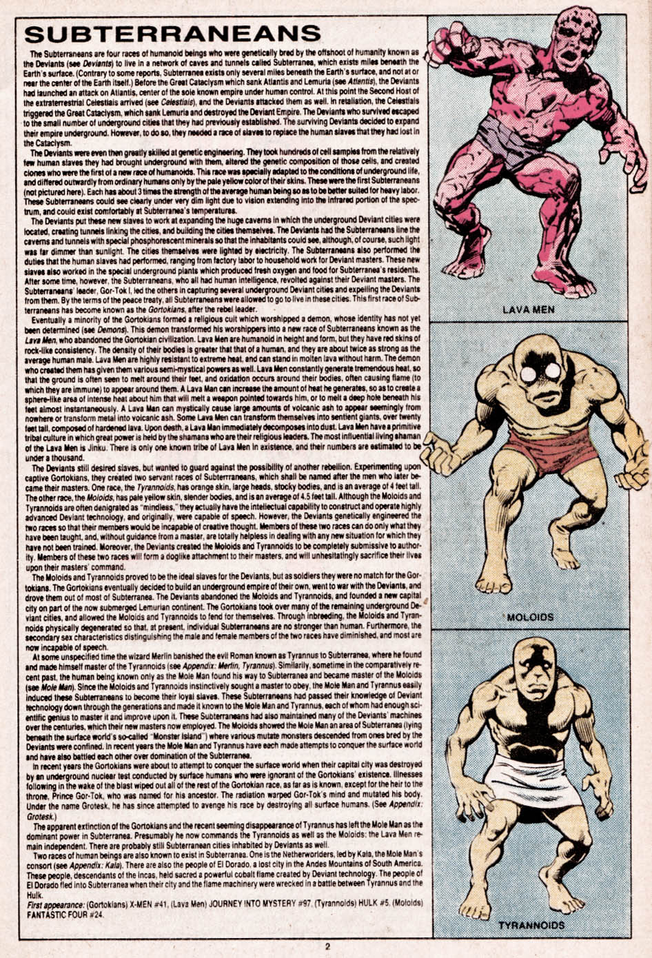 The Official Handbook of the Marvel Universe Issue #11 #11 - English 3