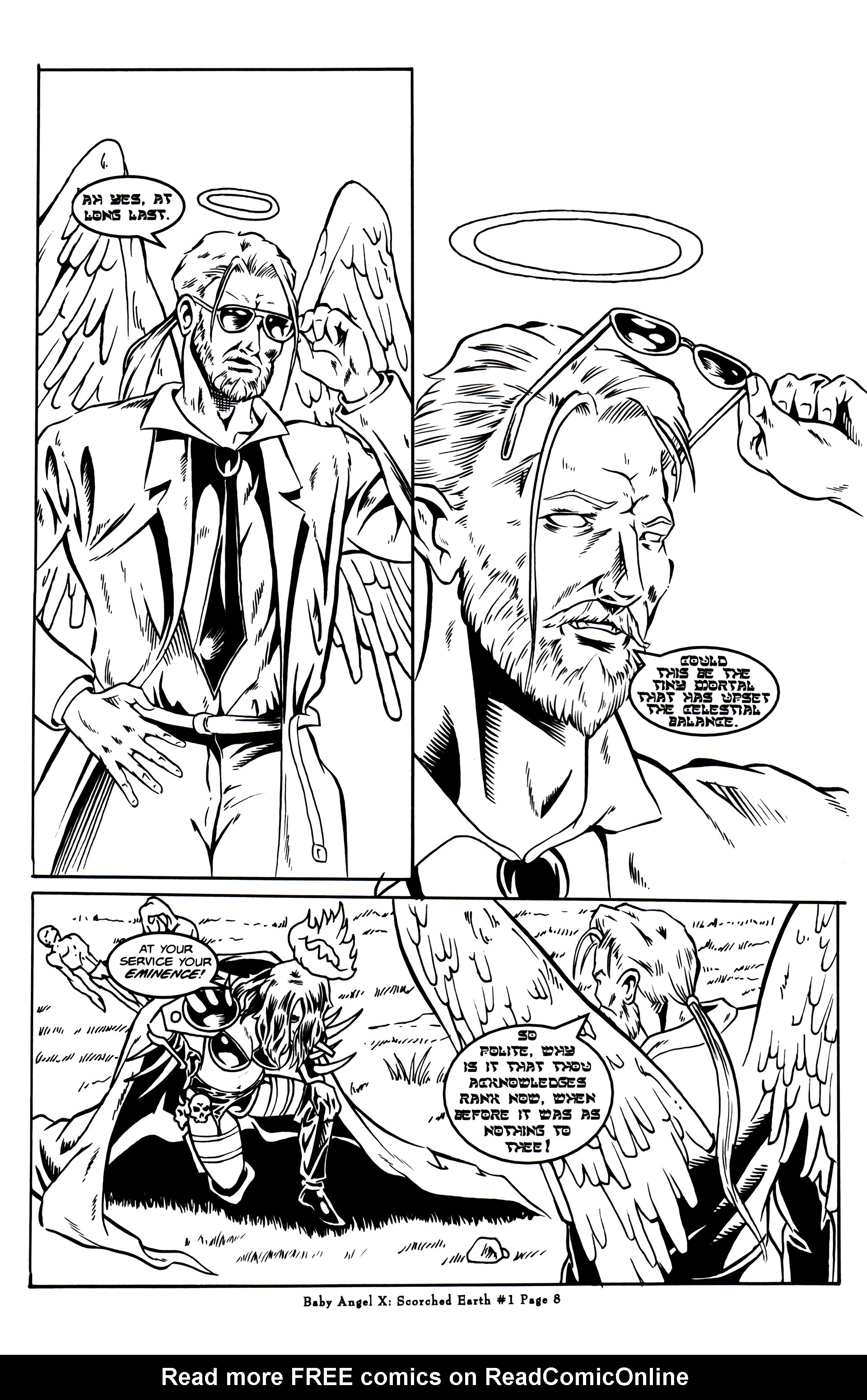 Read online Baby Angel X: Scorched Earth comic -  Issue #1 - 10