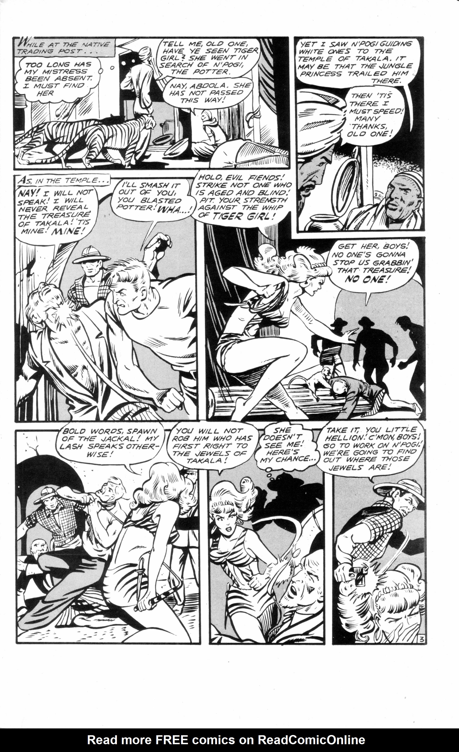 Read online Jungle Girls (1988) comic -  Issue #6 - 15