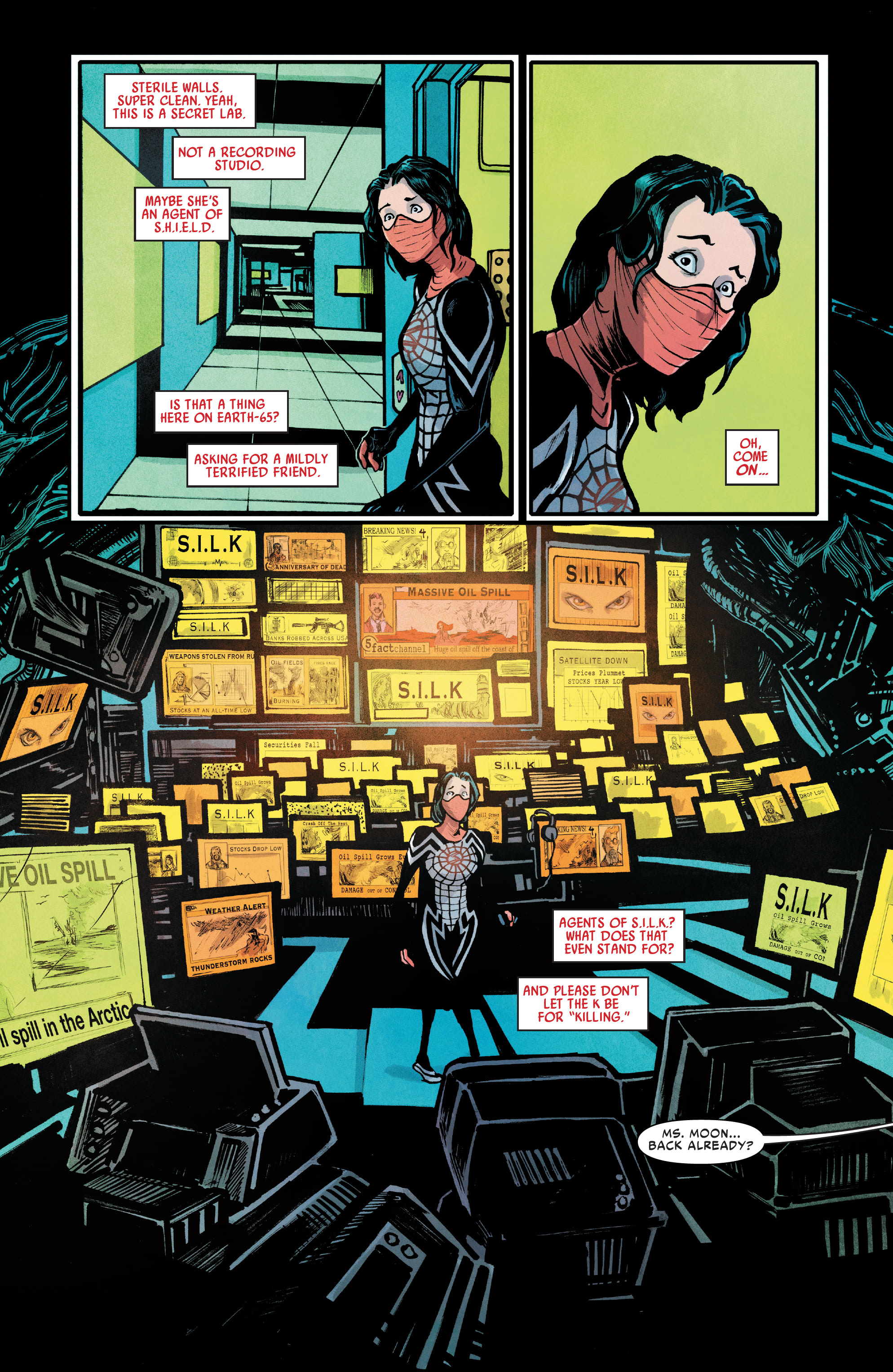 Read online Silk: Out of the Spider-Verse comic -  Issue # TPB 2 (Part 2) - 86