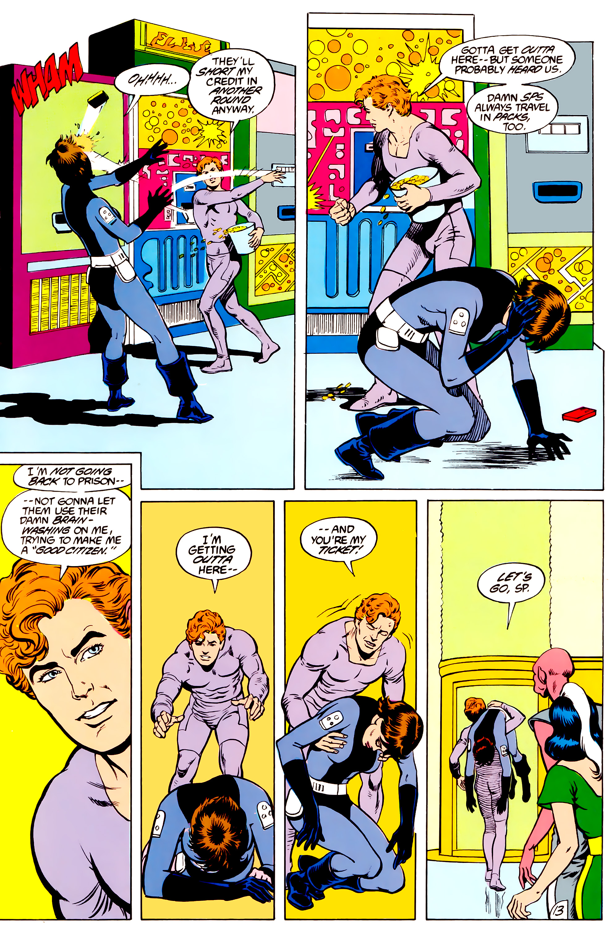 Legion of Super-Heroes (1984) 39 Page 13