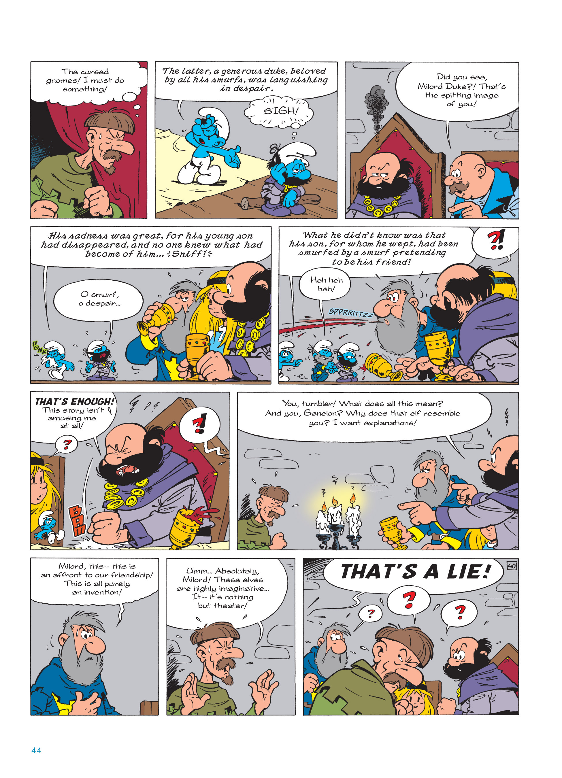 Read online The Smurfs comic -  Issue #19 - 44