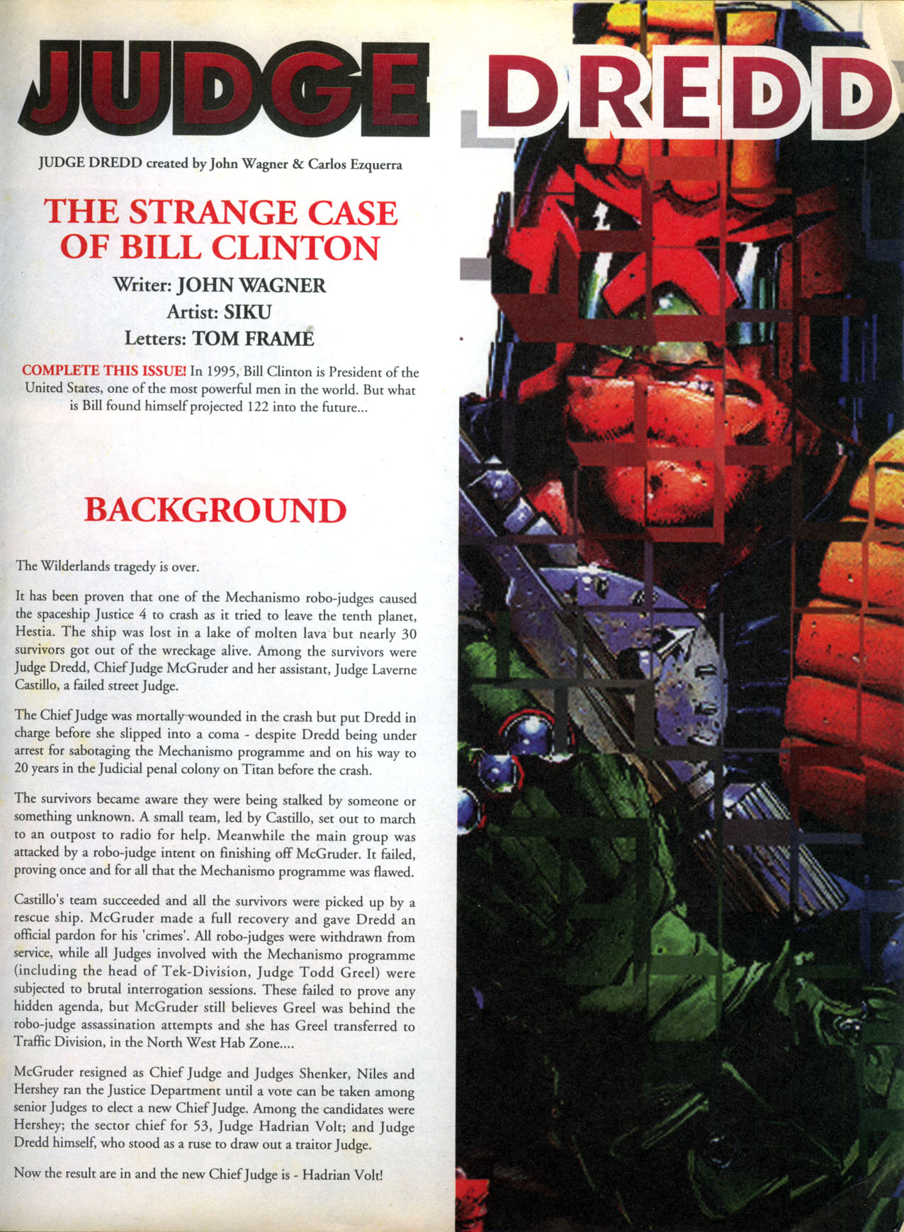 Read online Judge Dredd: The Megazine (vol. 2) comic -  Issue #72 - 3