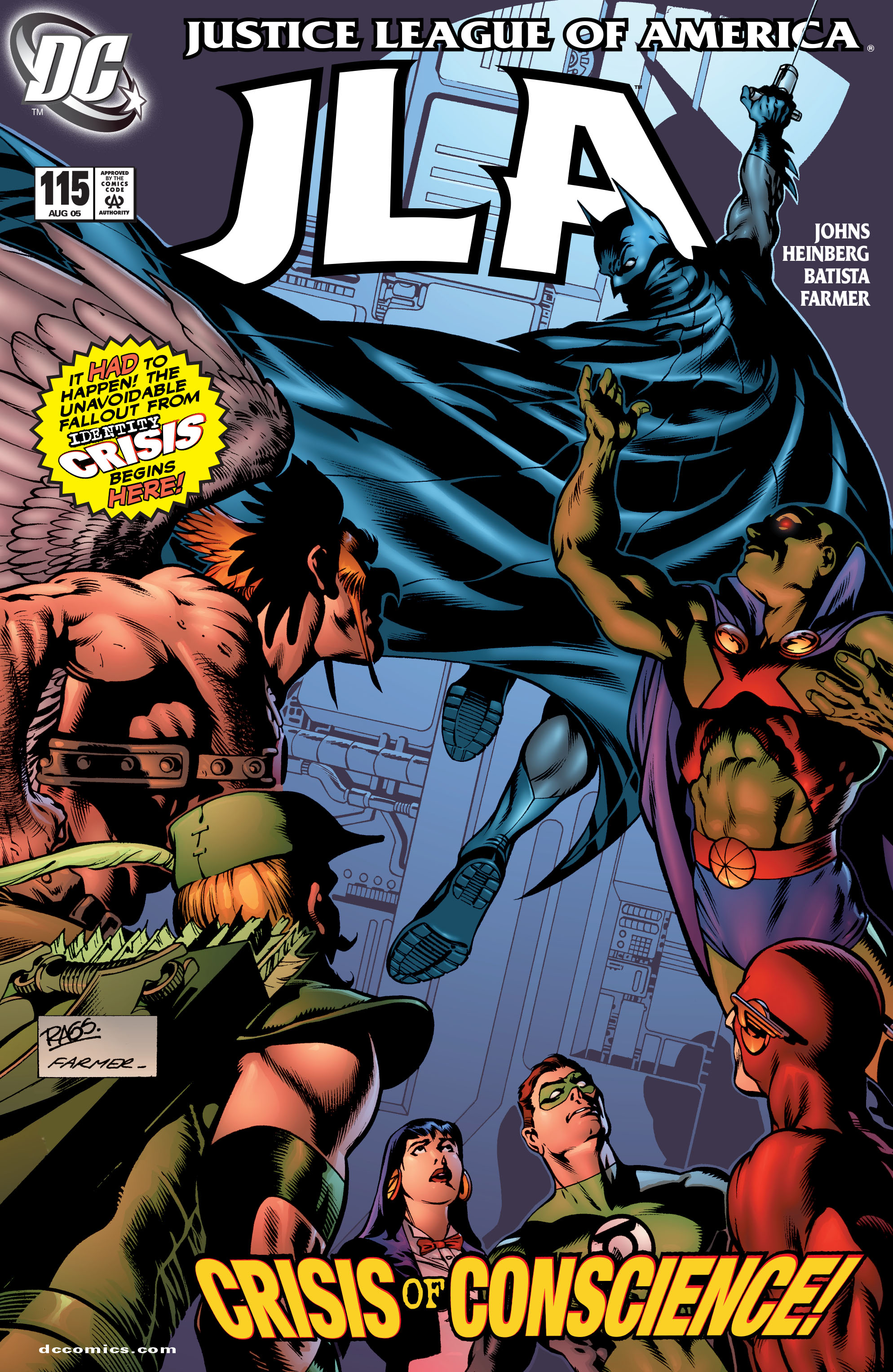 Read online JLA (1997) comic -  Issue #115 - 1