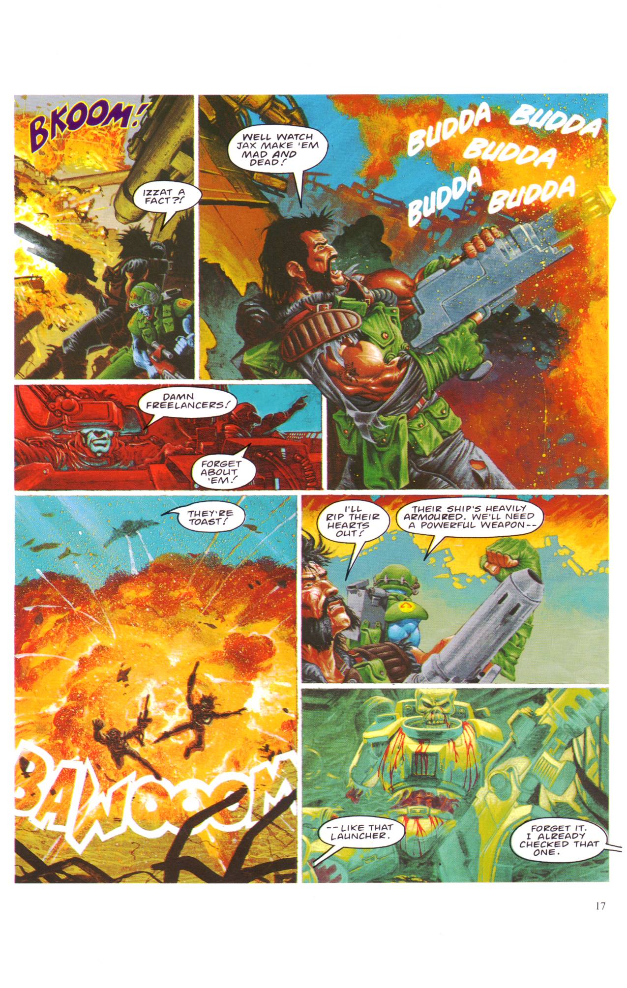 Read online Rogue Trooper:  The Final Warrior comic -  Issue #8 - 18