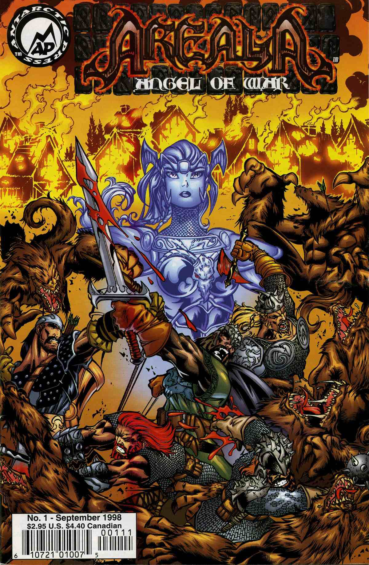 Read online Areala: Angel of War comic -  Issue #1 - 1