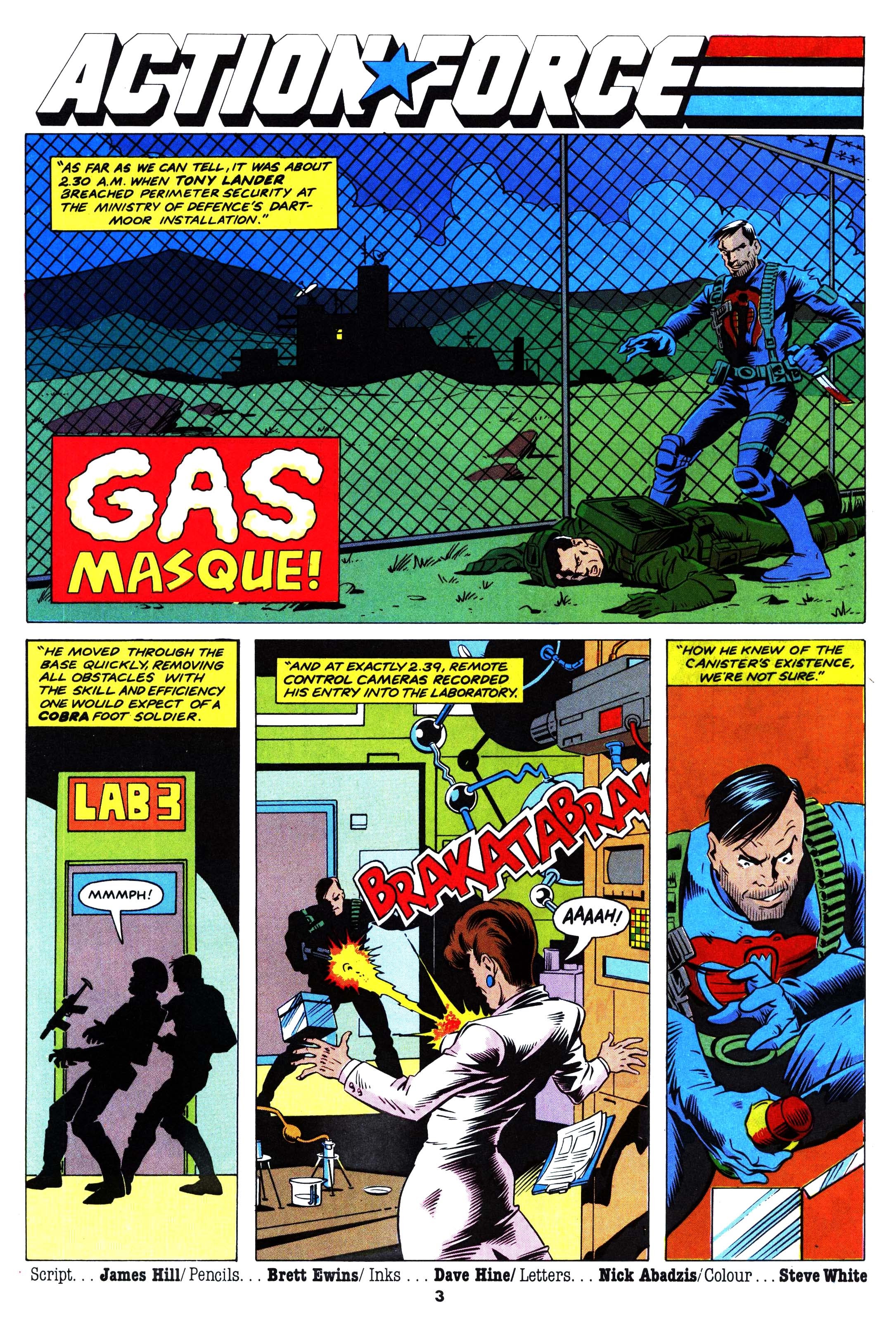 Read online Action Force comic -  Issue #23 - 3