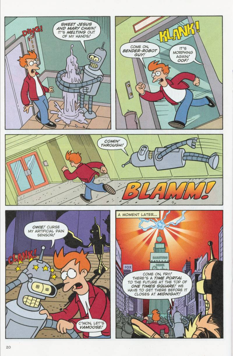 Read online Futurama Comics comic -  Issue #7 - 21