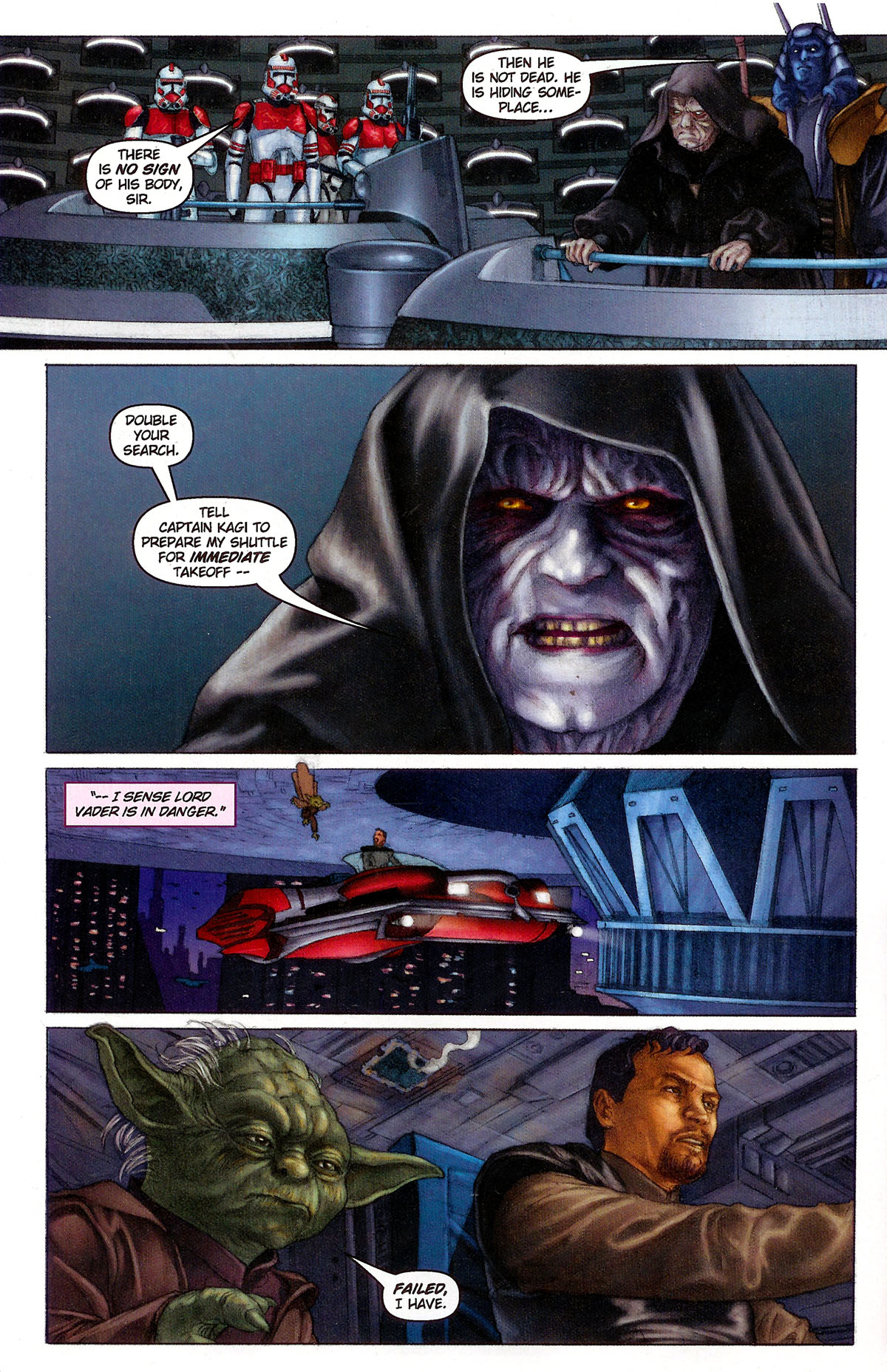 Read online Star Wars: Episode III - Revenge Of The Sith comic -  Issue #4 - 14