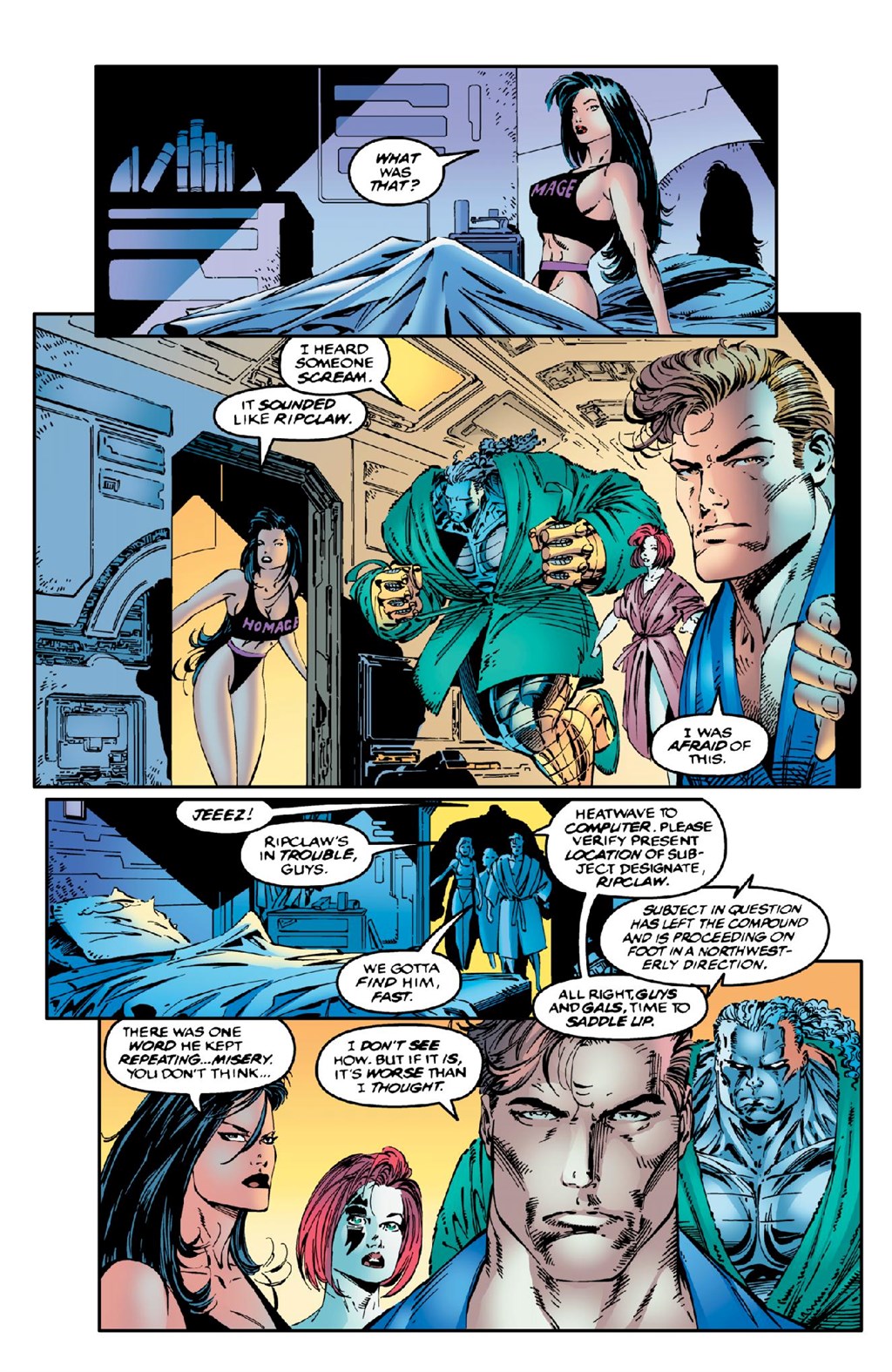 Read online Cyberforce (1992) comic -  Issue # _The Complete Cyberforce (Part 3) - 5