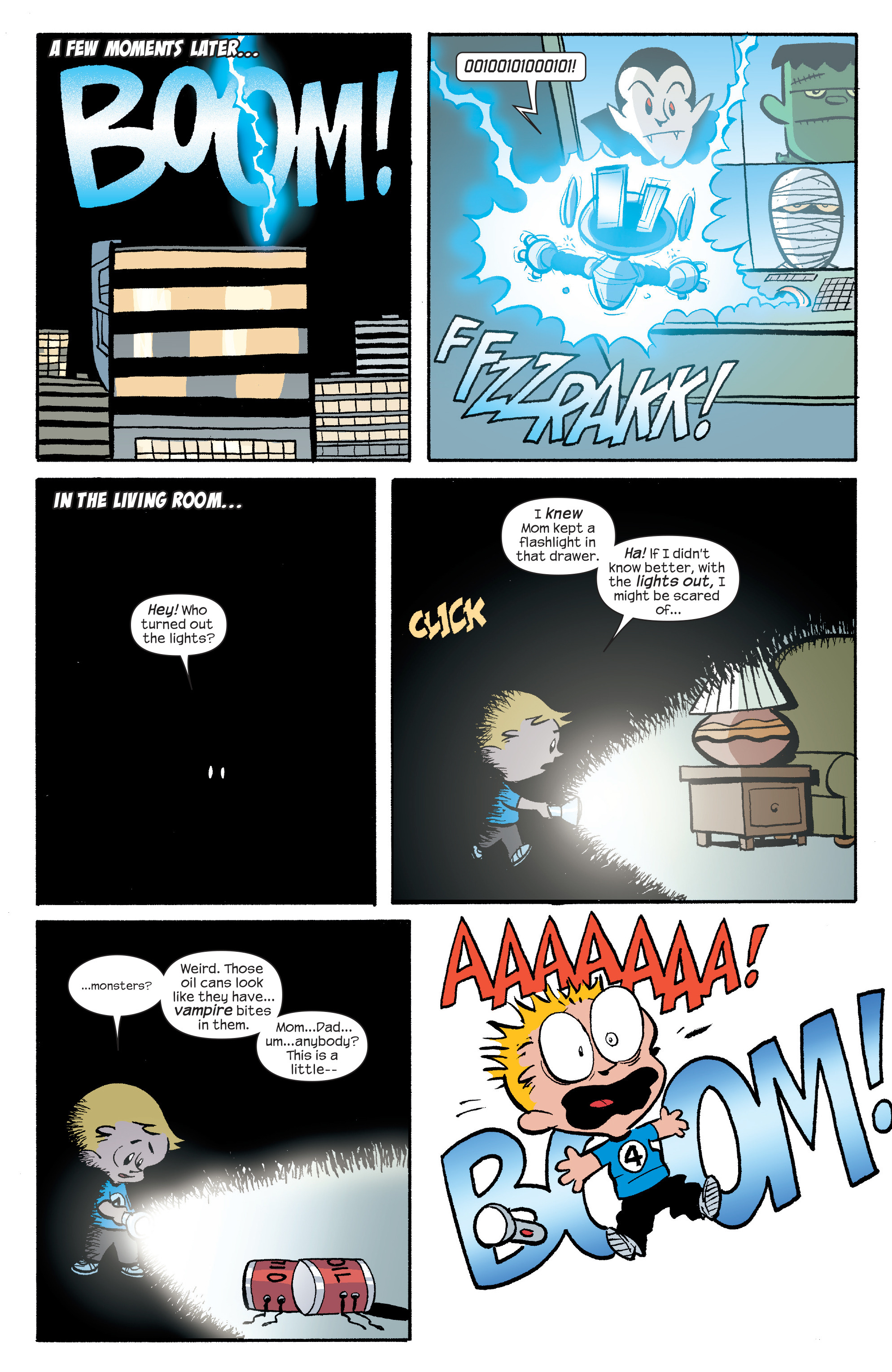 Read online Franklin Richards: Dark Reigning Cats And Dogs comic -  Issue # Full - 9