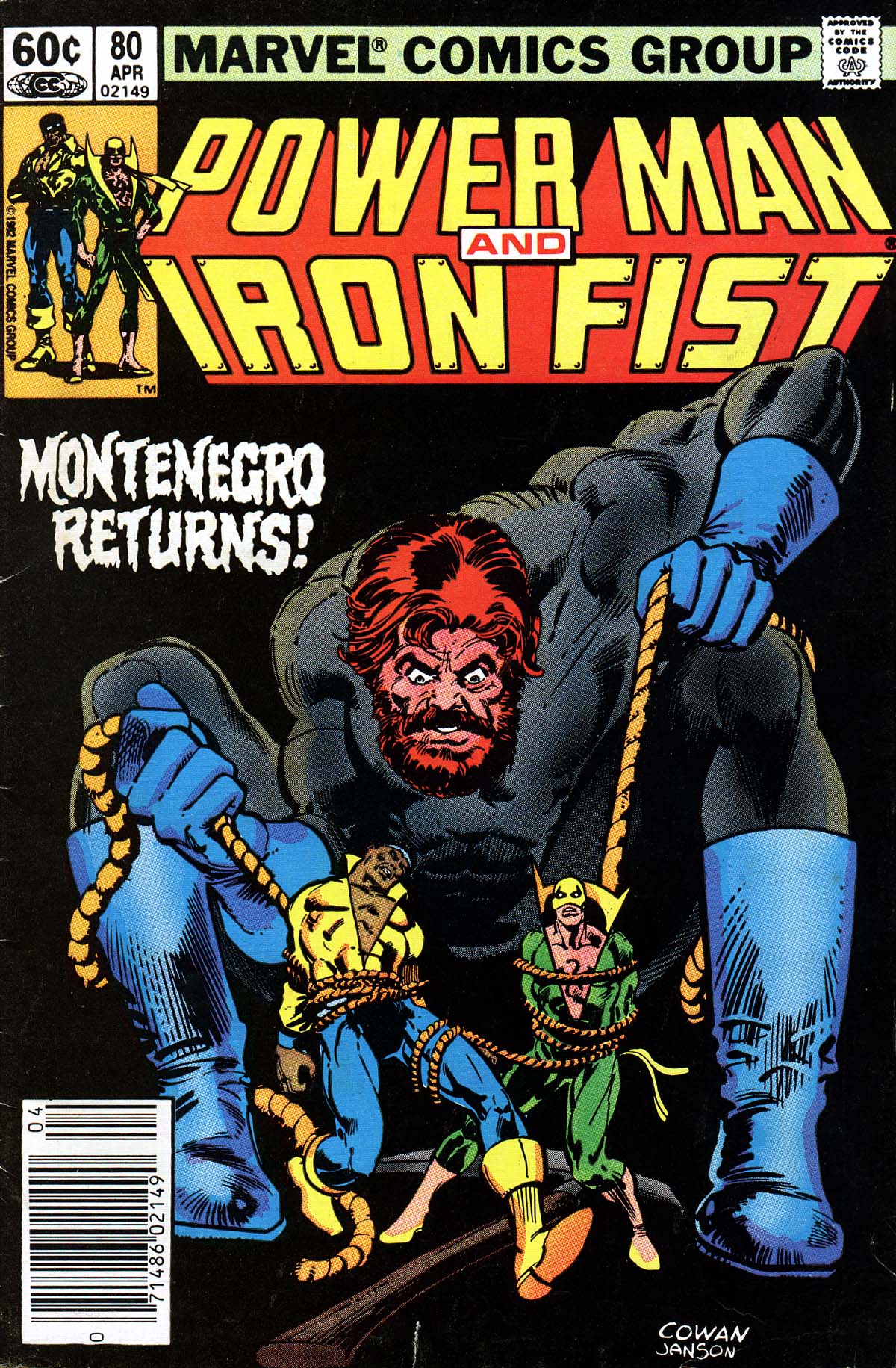 Read online Power Man and Iron Fist (1978) comic -  Issue #80 - 1