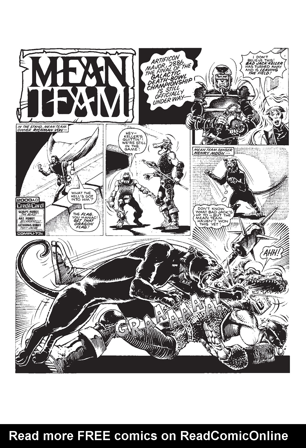 Read online Mean Team comic -  Issue # TPB - 32
