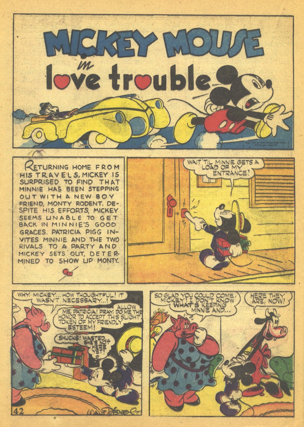 Read online Walt Disney's Comics and Stories comic -  Issue #37 - 44