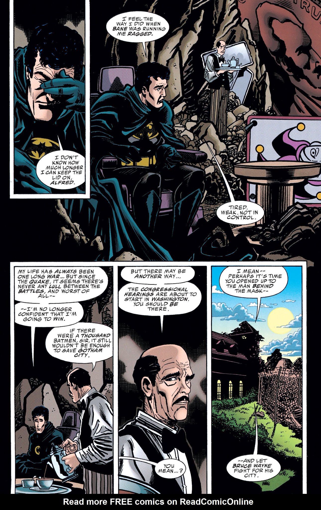 Read online Batman: Road To No Man's Land comic -  Issue # TPB 2 - 207