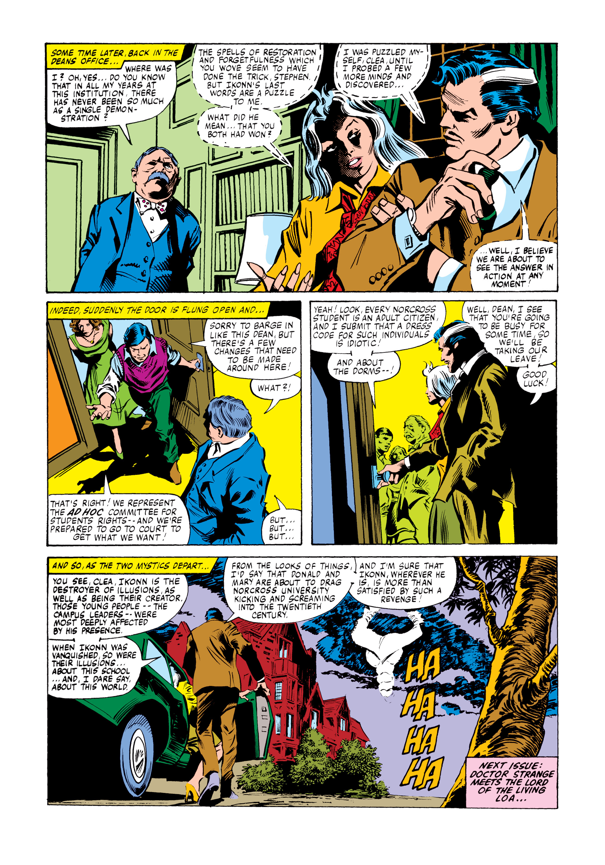 Read online Marvel Masterworks: Doctor Strange comic -  Issue # TPB 9 (Part 1) - 33