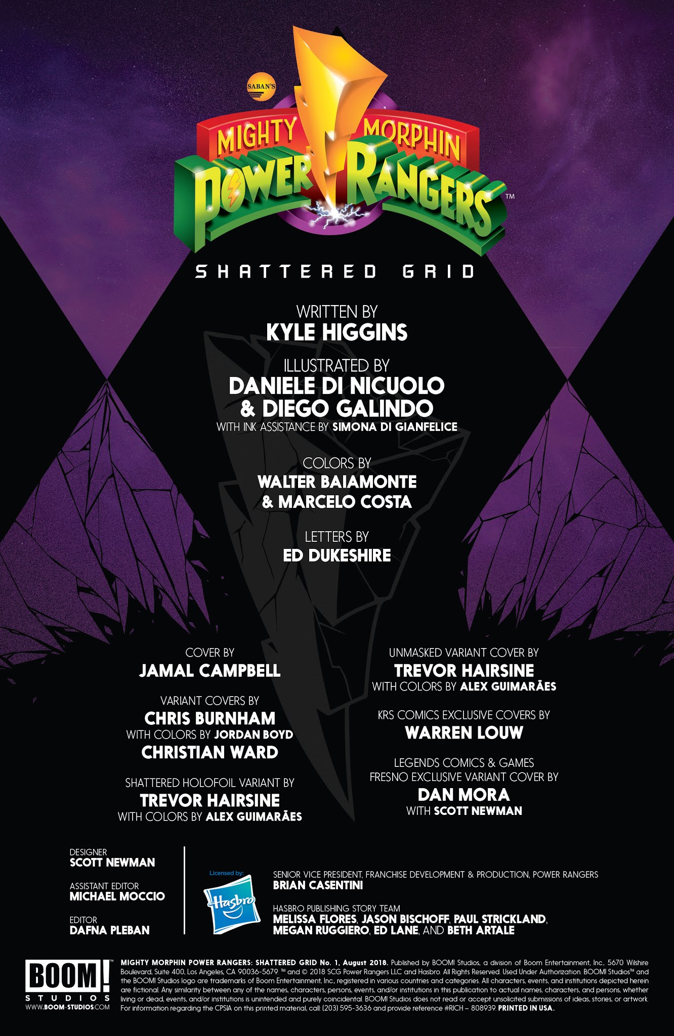 Read online Mighty Morphin Power Rangers: Shattered Grid comic -  Issue # Full - 2