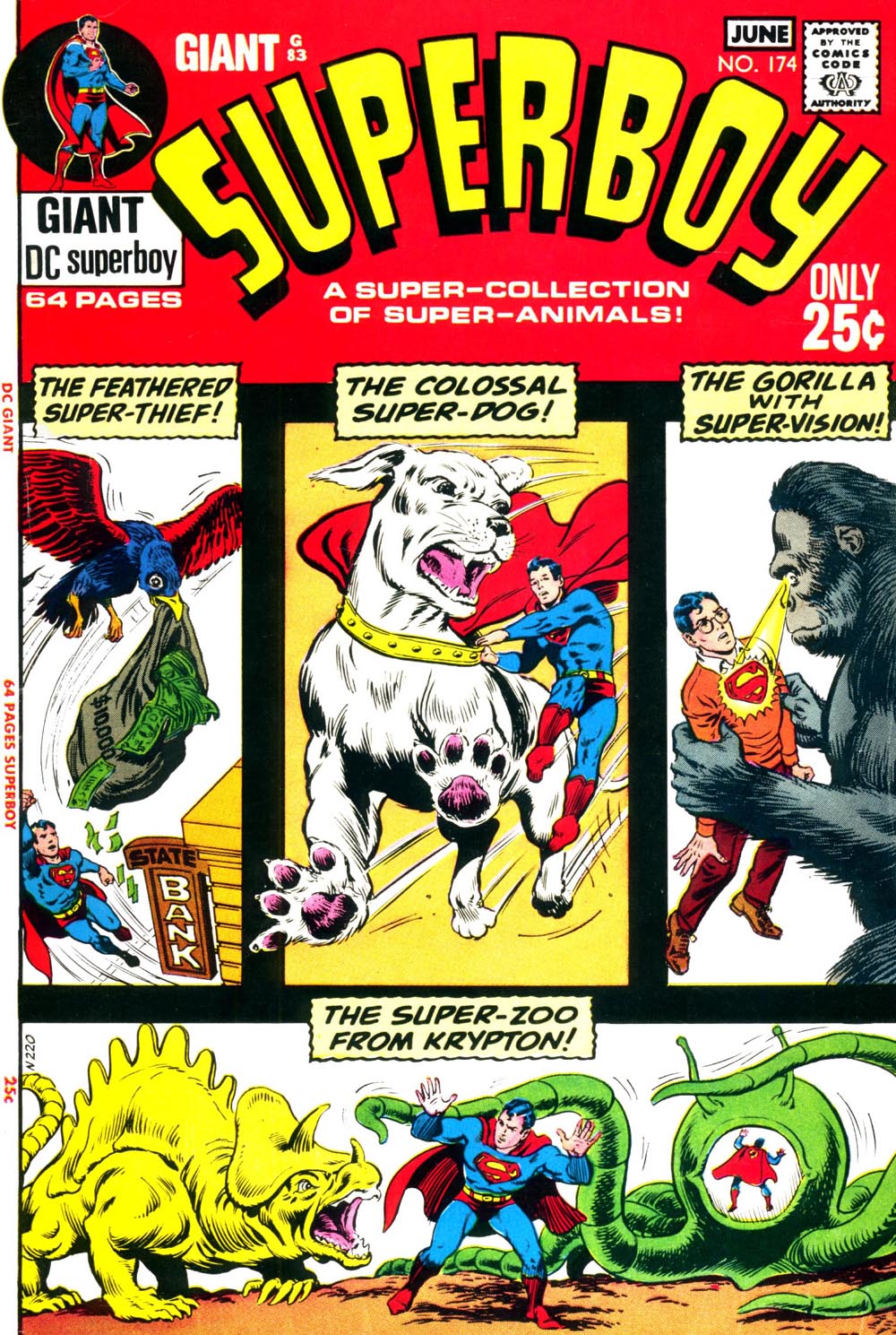 Read online Superboy (1949) comic -  Issue #174 - 1