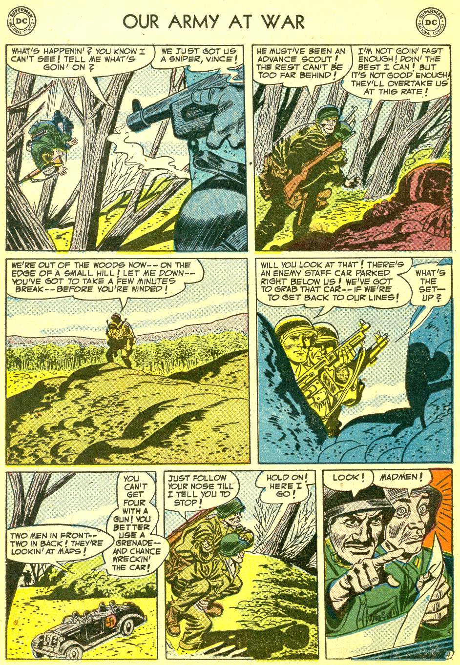 Read online Our Army at War (1952) comic -  Issue #14 - 14