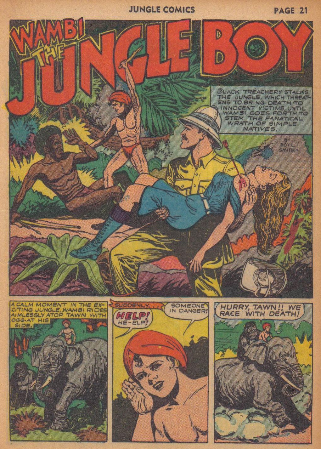 Read online Jungle Comics comic -  Issue #29 - 22