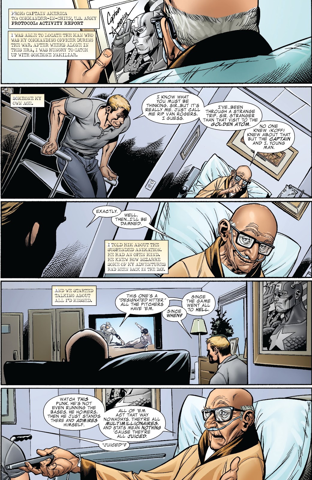 Captain America: Man Out of Time issue 4 - Page 10