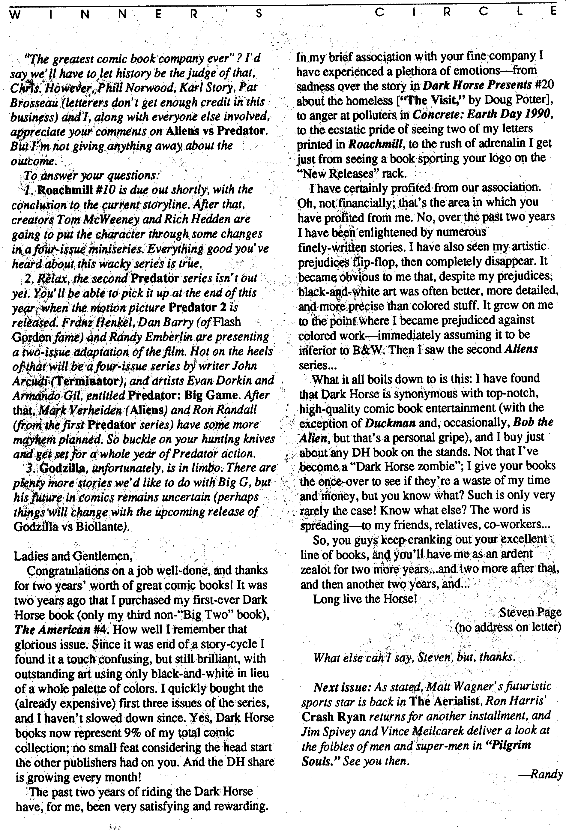 Read online Dark Horse Presents (1986) comic -  Issue #44 - 16