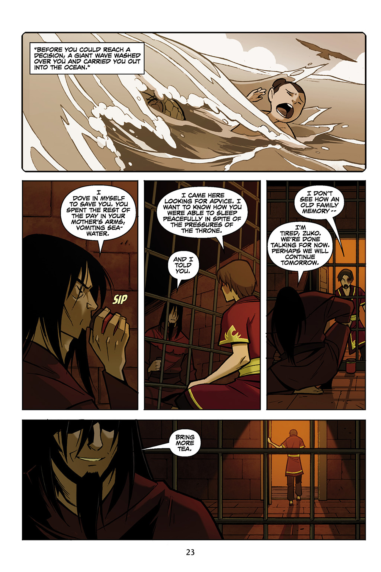 Read online Nickelodeon Avatar: The Last Airbender - The Promise comic -  Issue # Part 2 - 24