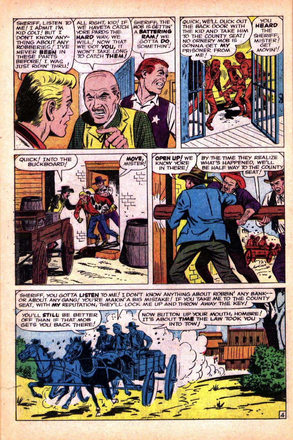 Read online Kid Colt Outlaw comic -  Issue #93 - 6