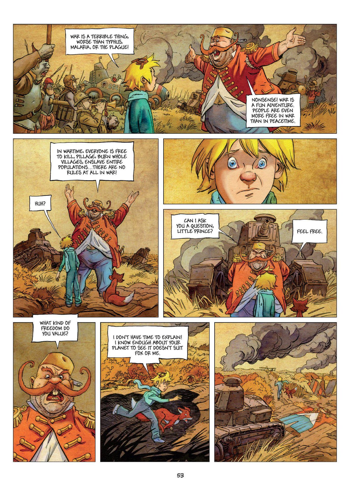 Read online The Little Prince comic -  Issue #3 - 56