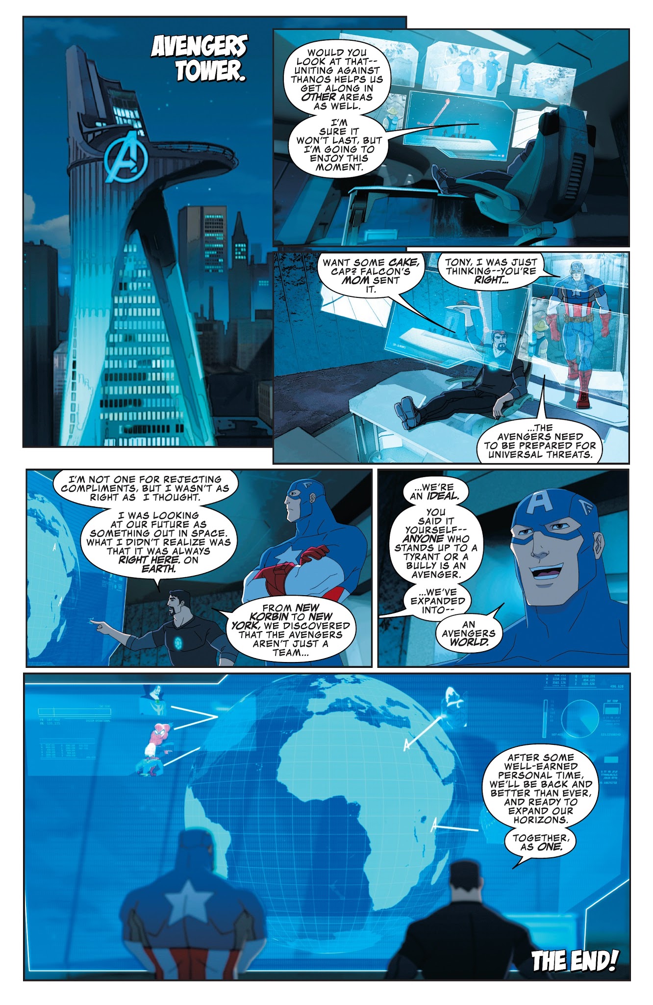 Read online Avengers vs. Thanos (2018) comic -  Issue # TPB - 129