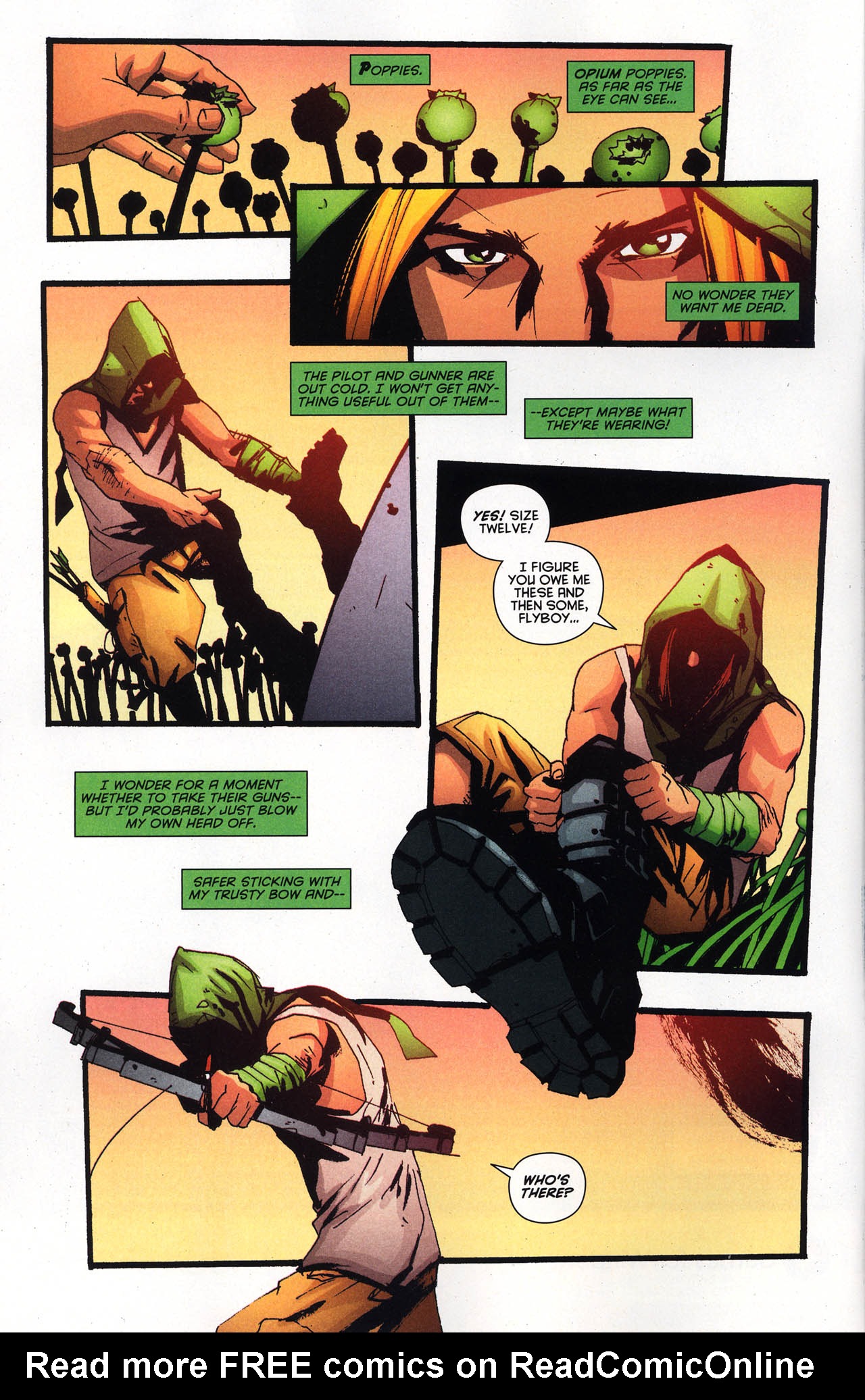 Read online Green Arrow: Year One comic -  Issue #3 - 8