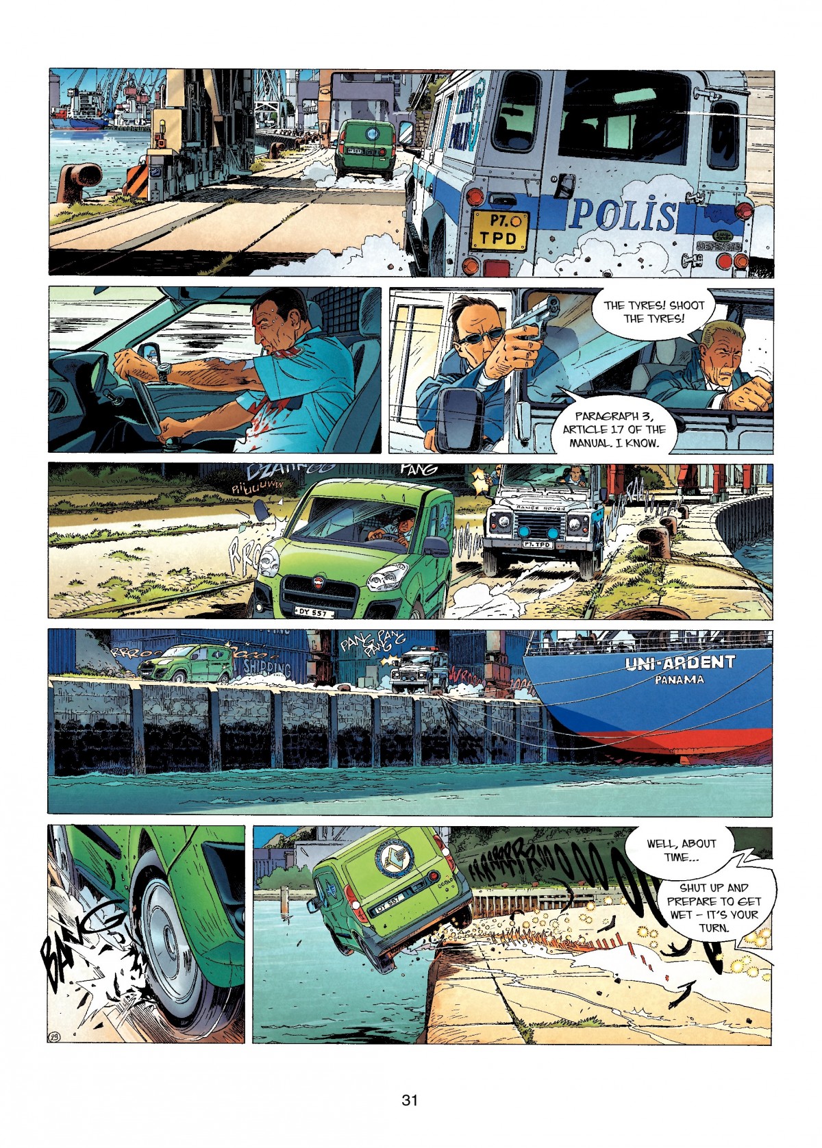 Read online Largo Winch comic -  Issue # TPB 14 - 31