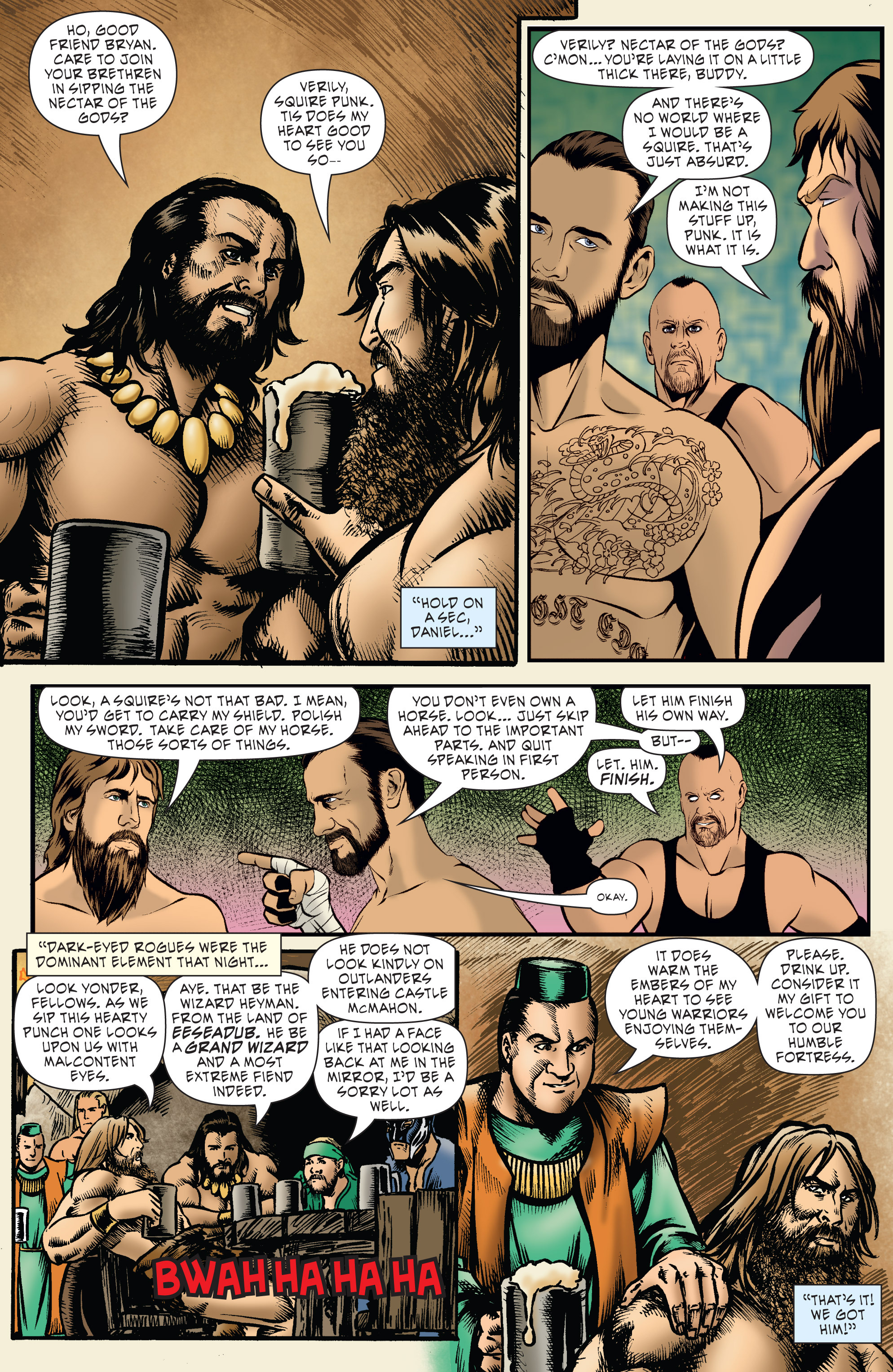 Read online WWE Superstars comic -  Issue #7 - 11
