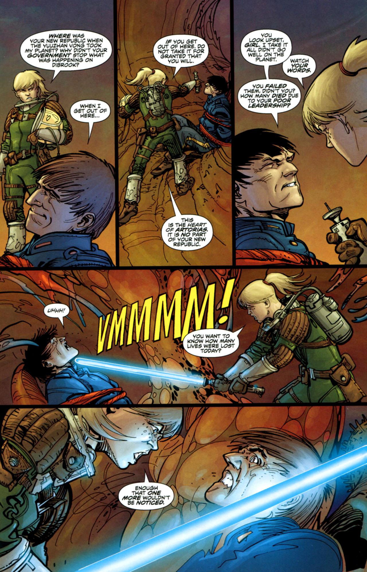 Read online Star Wars: Invasion - Rescues comic -  Issue #6 - 11