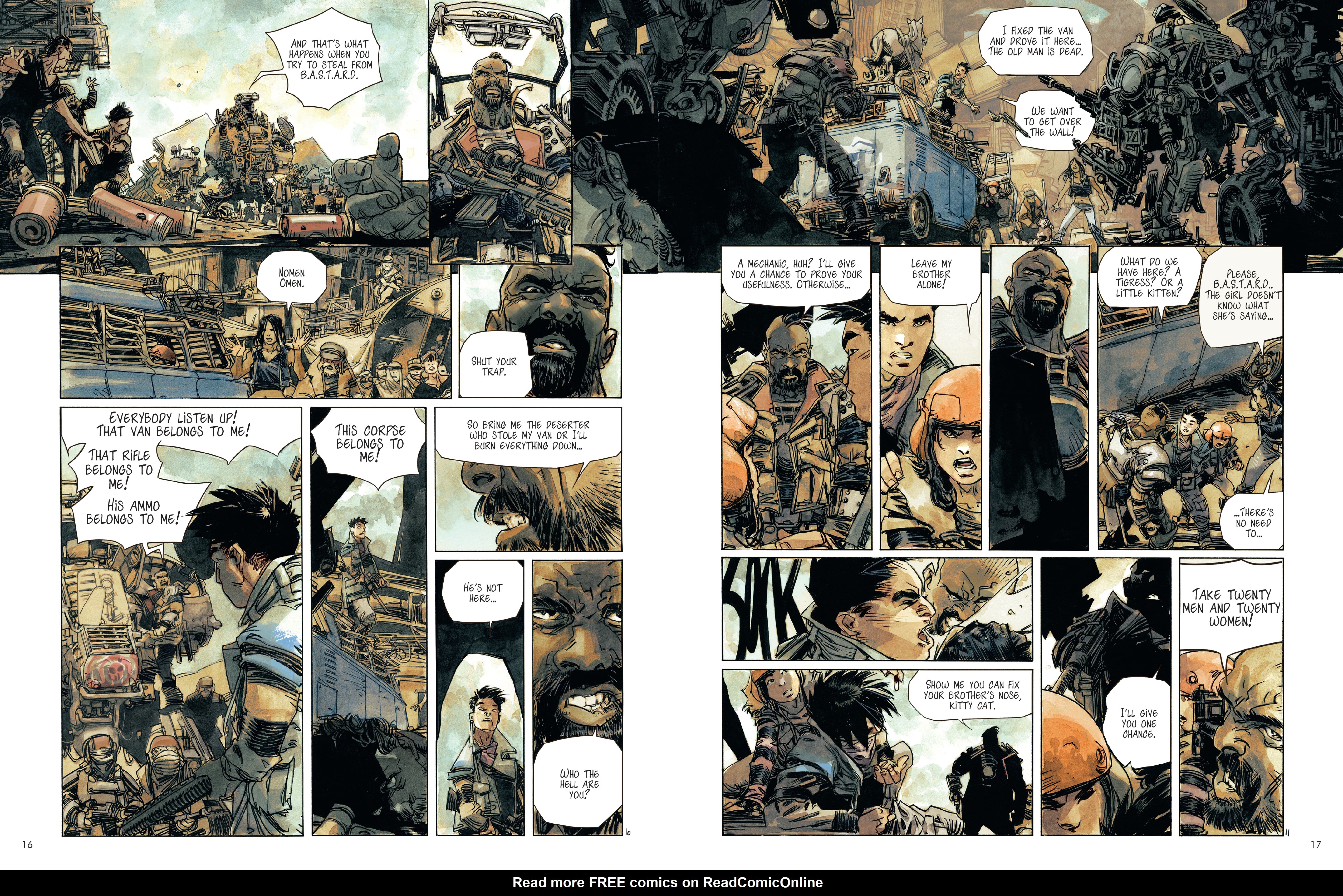 Read online The Wall comic -  Issue #1 - 15