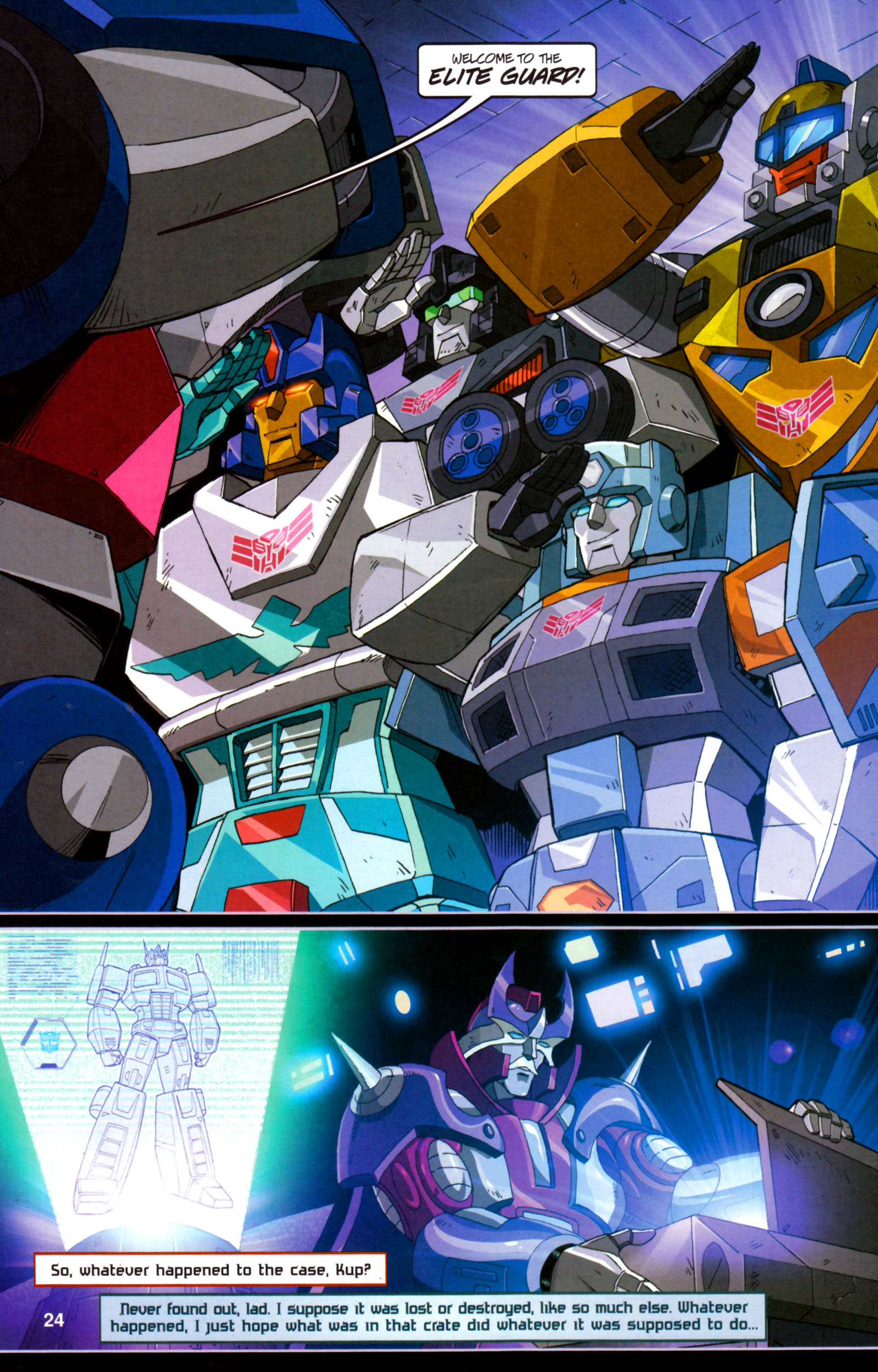 Read online Transformers: Timelines comic -  Issue #4 - 26