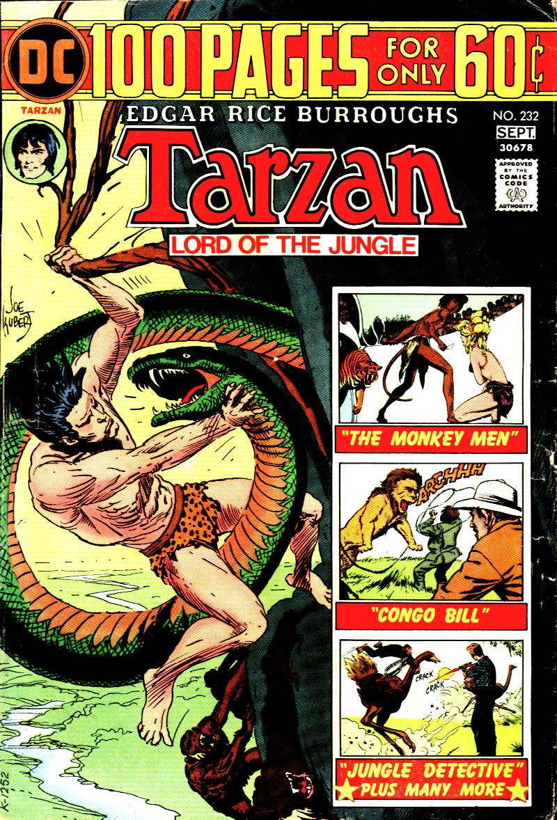 Read online Tarzan (1972) comic -  Issue #232 - 1