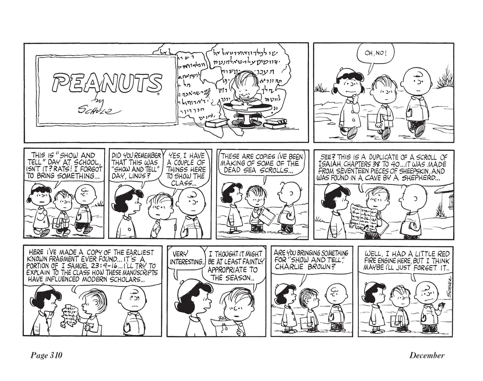 Read online The Complete Peanuts comic -  Issue # TPB 6 - 325