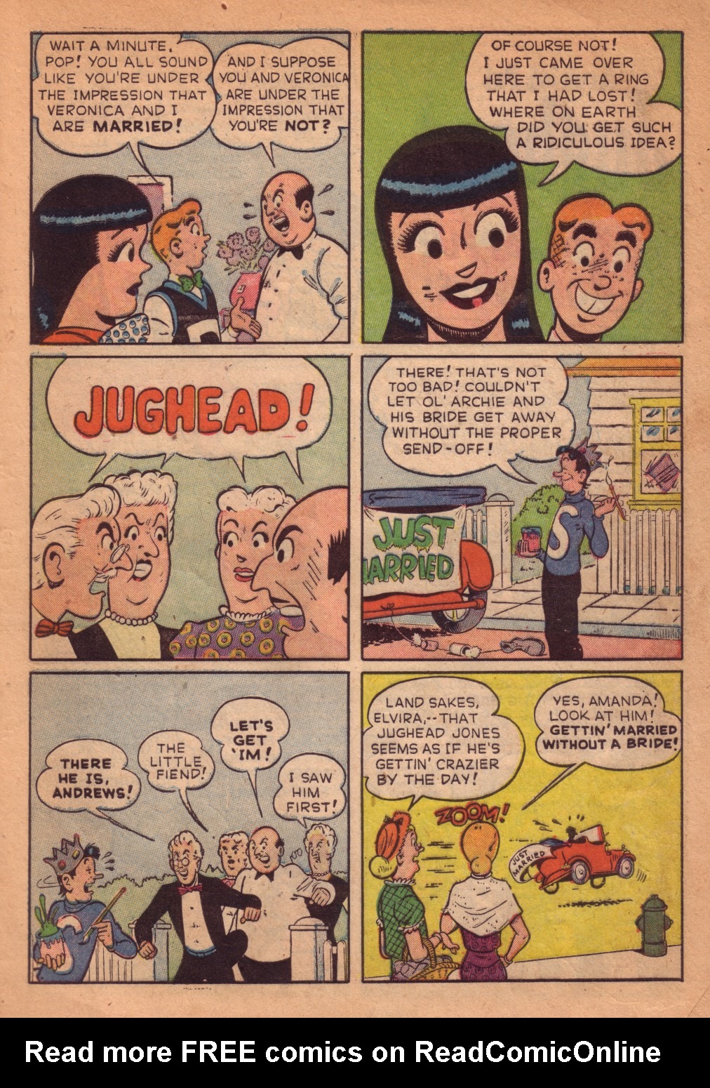 Read online Archie's Pal Jughead comic -  Issue #8 - 9